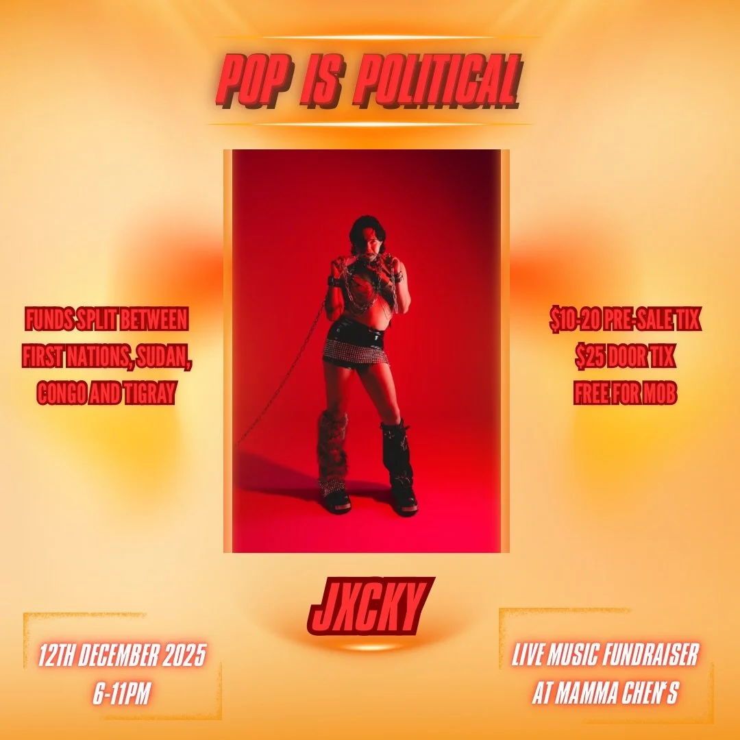 ‼️ POP IS POLITICAL PERFORMER ANNOUNCEMENT ‼️ TIX SELLING FAST, GRAB URS VIA @thisislionofficial &lsquo;s BIO 🔗

Y&rsquo;all ain&rsquo;t ready for @jxckymusic ! One of the incredible acts for POP IS POLITICAL this Friday 6-11pm at @mammachens ❤️&zwj