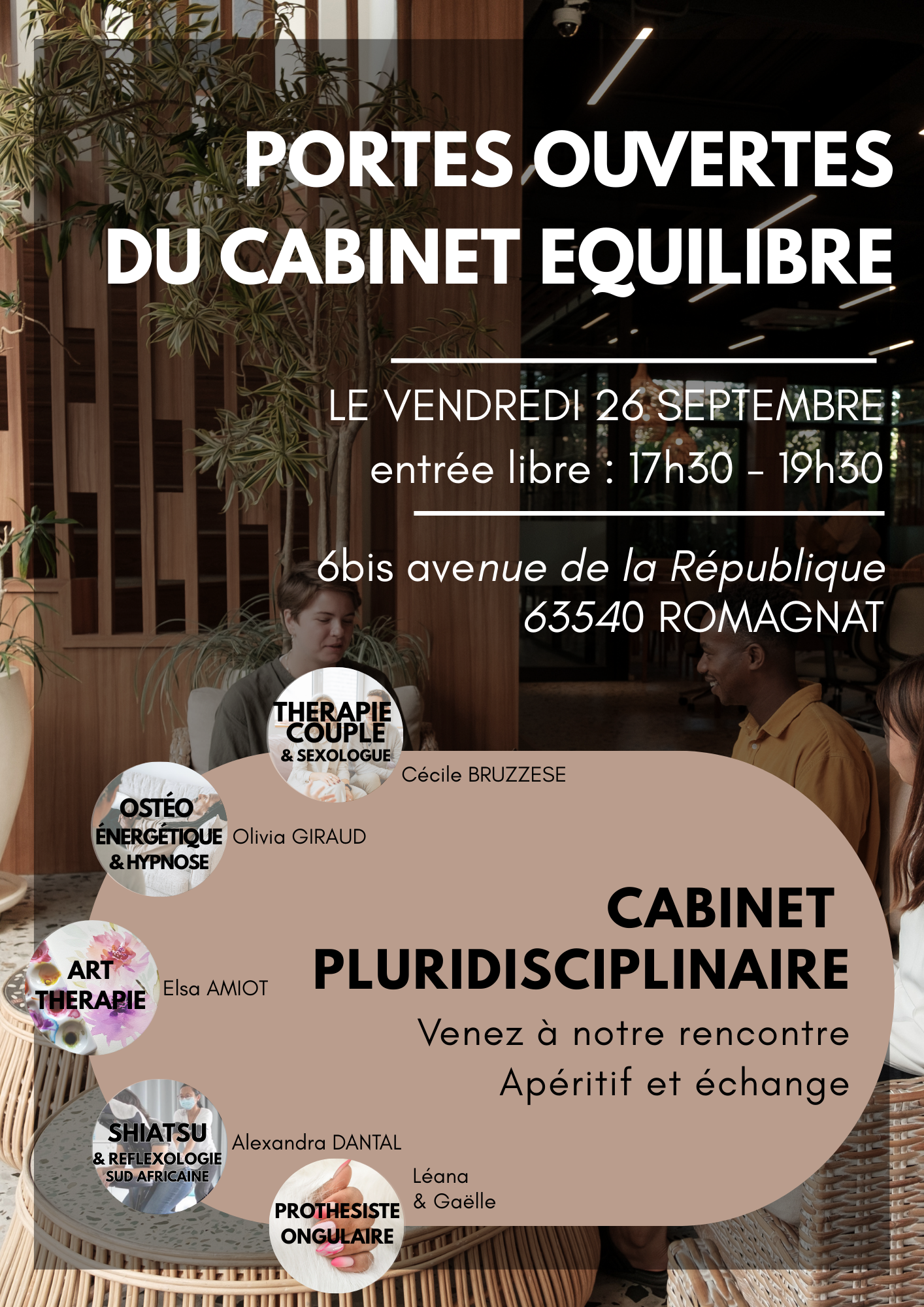 PORTES OUVERTES - Cabinet Pluridisciplinaire