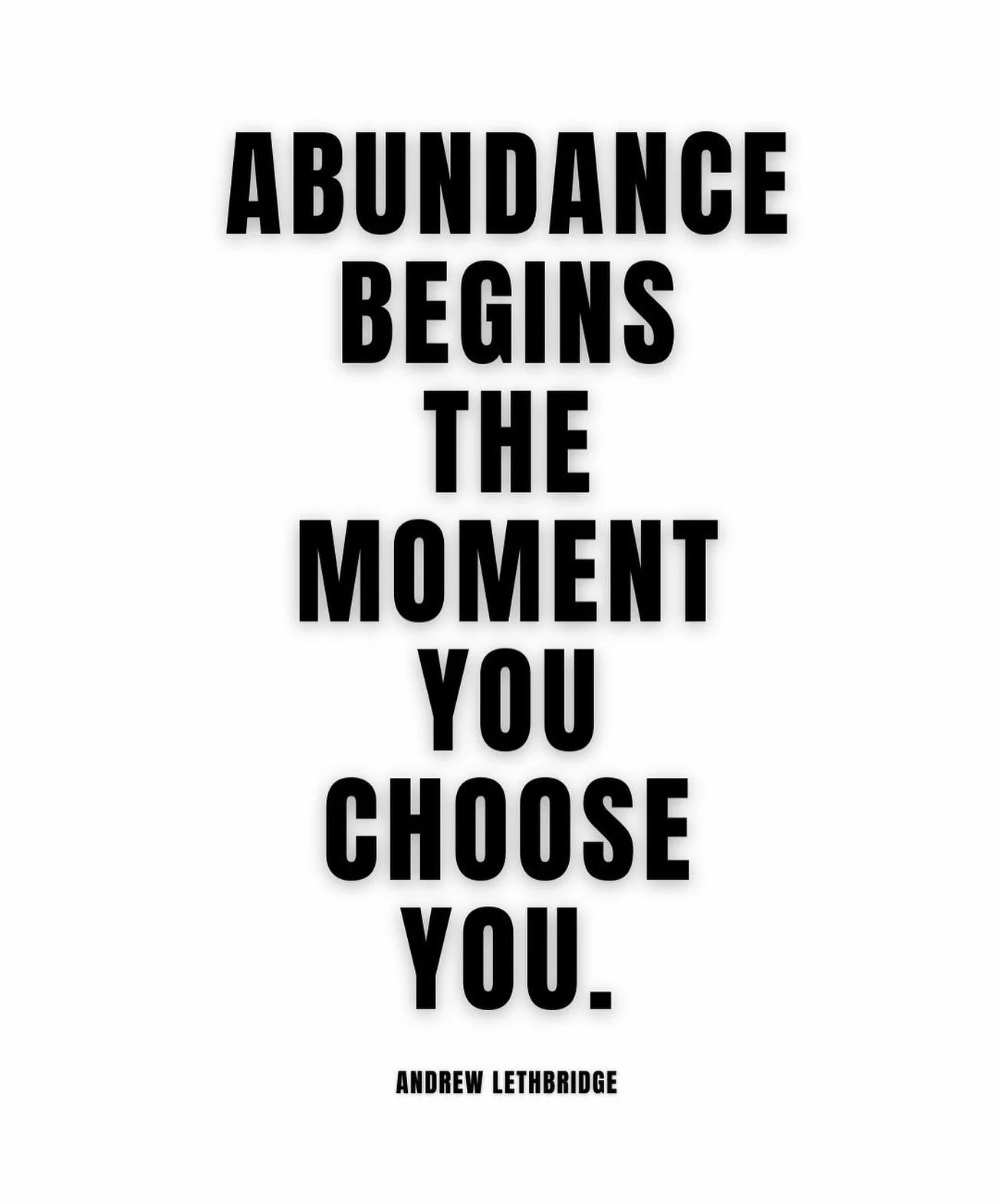 ✨ABUNDANCE IS A CHOICE OF VIBRATION

Recently I&rsquo;ve completely changed my mindset.
I&rsquo;ve always lived an abundant life, but somewhere along the way I started to worry - what if I don&rsquo;t have enough?
Money. Stability. The future.

Then 