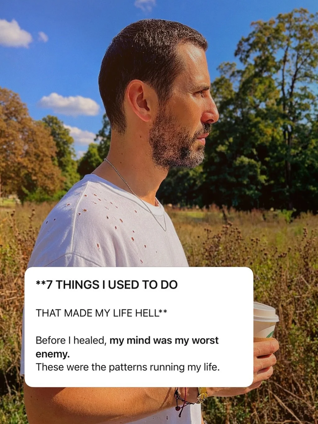 ✨You can look like you have it together on the outside&hellip;

while your mind is quietly making your life hell on the inside.

That was my reality for years.

The biggest shift in my life didn&rsquo;t come from forcing myself to think differently.
