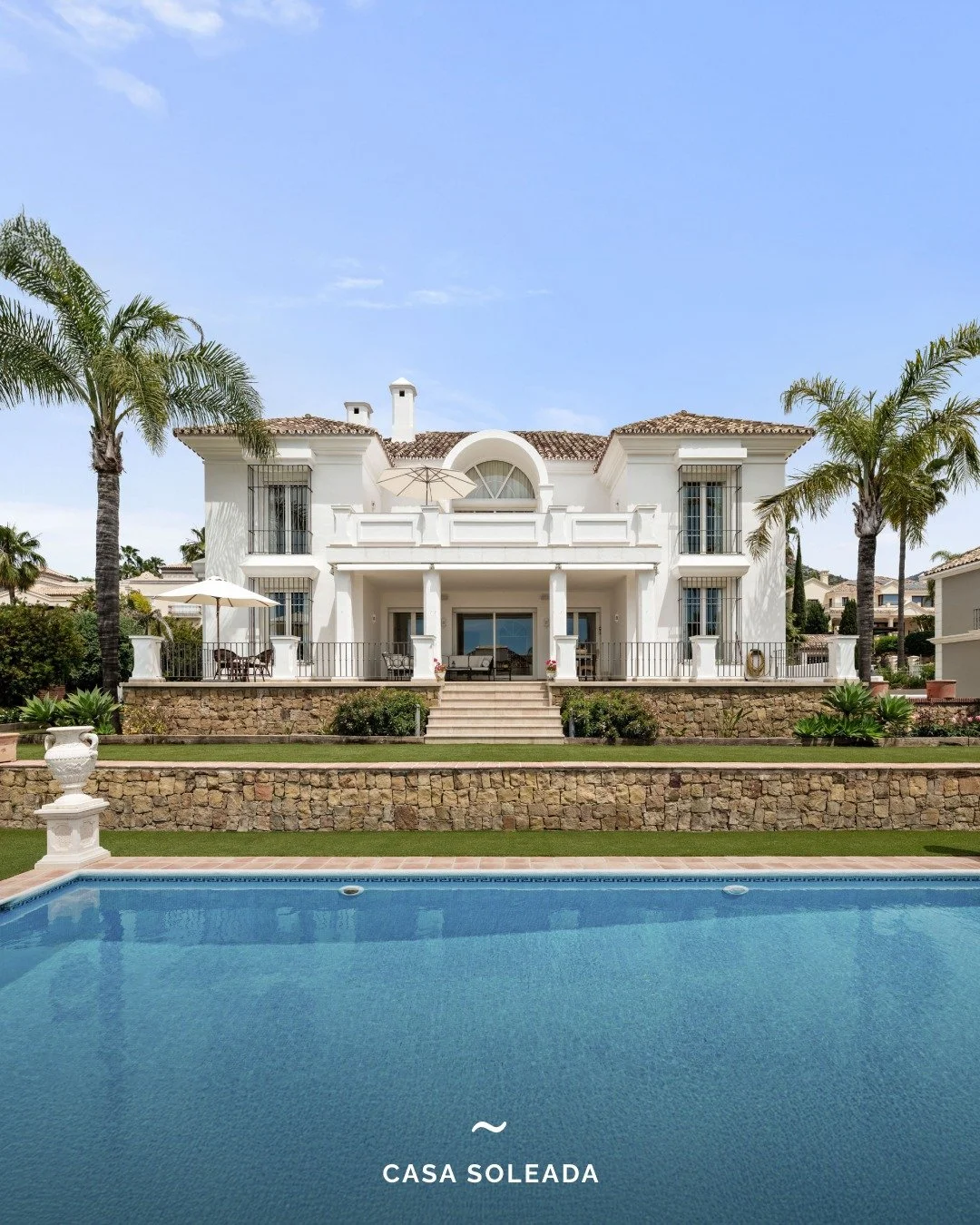 NEW LISTING | Casa Soleada, Sierra Blanca

This elegant villa in Sierra Blanca combines timeless Andalusian charm with panoramic coastal views across three spacious levels. The luxury estate features grand living areas, a private office, a gym, a win