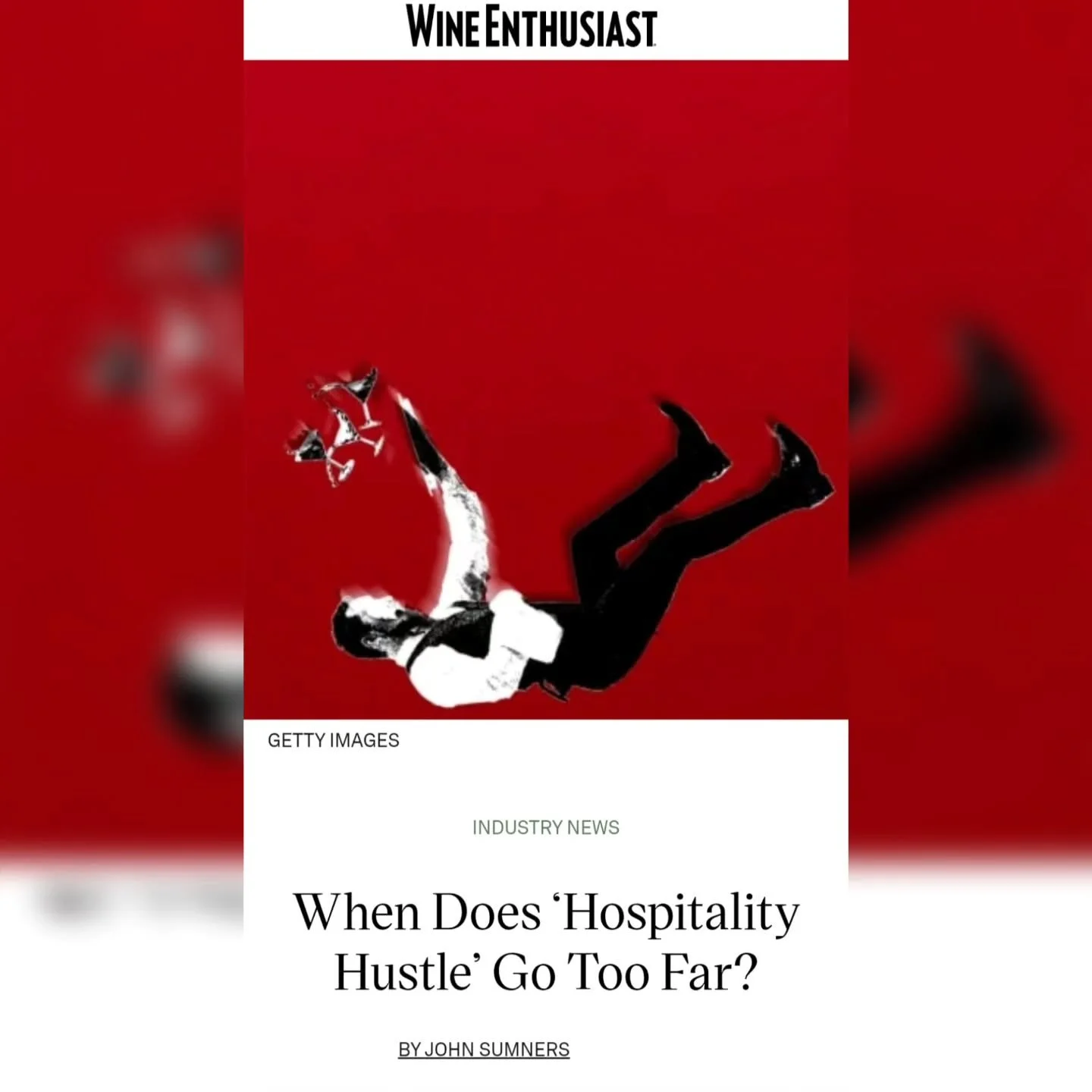 With restaurants struggling, where's the line now between toxic service culture and praiseworthy hospitality? Let's talk about it in my latest for Wine Enthusiast ...

***LINK IN BIO***

@wineenthusiast 

#RestaurantIndustry #OuiChef #ToxicRelationsh