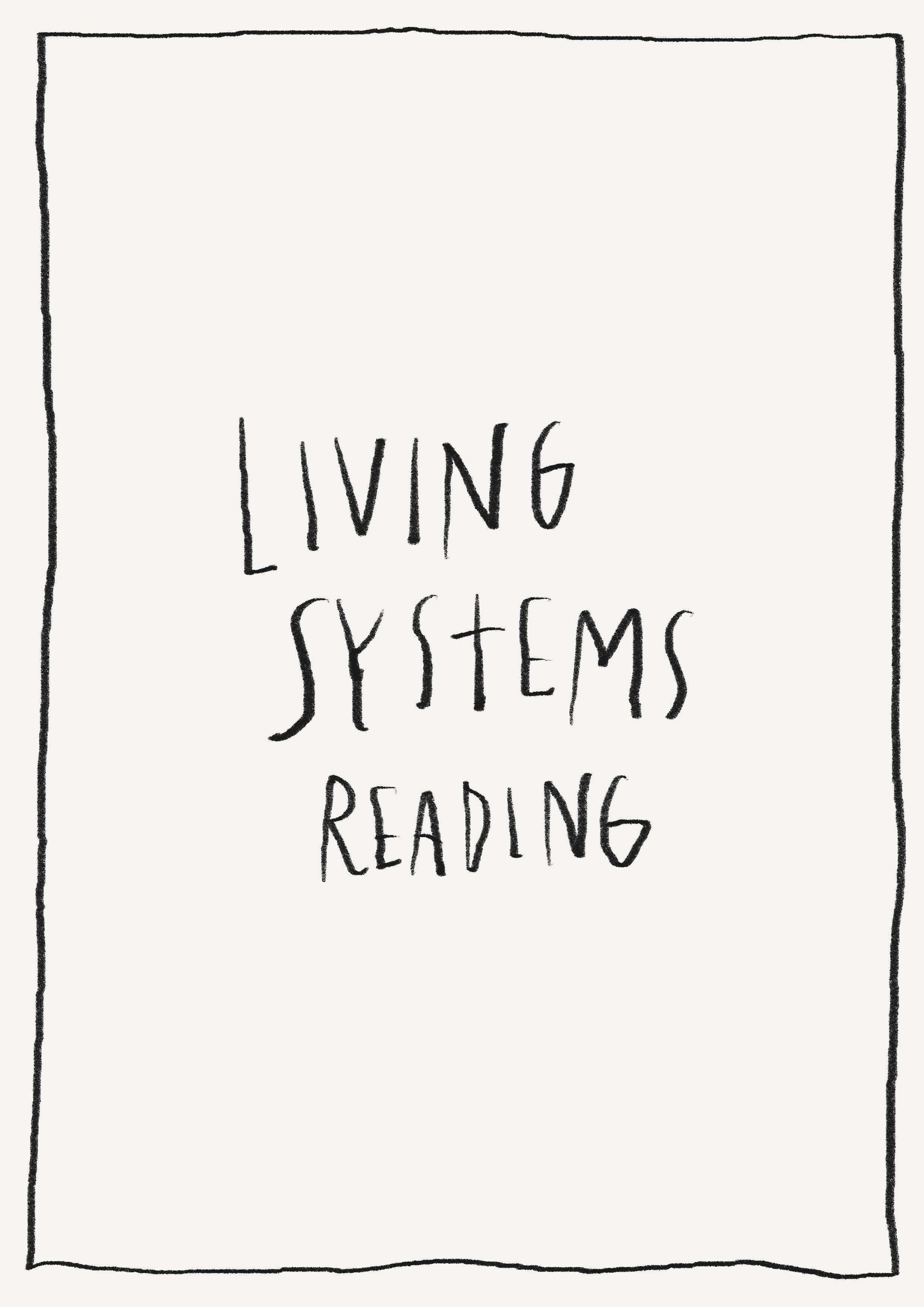Living Systems Reading