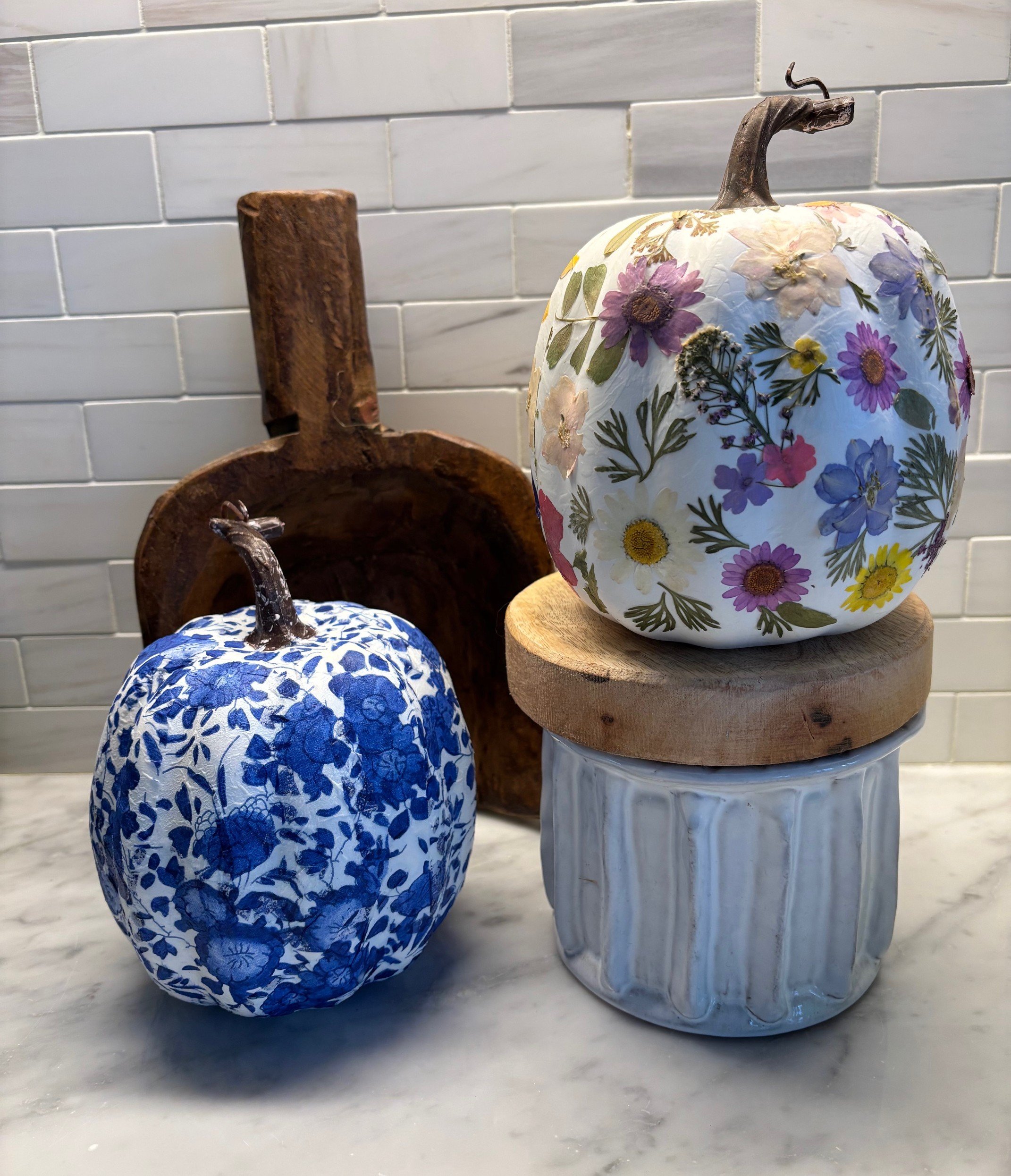 Decoupage a Pumpkin Workshop on September 9 in Whitehouse NJ