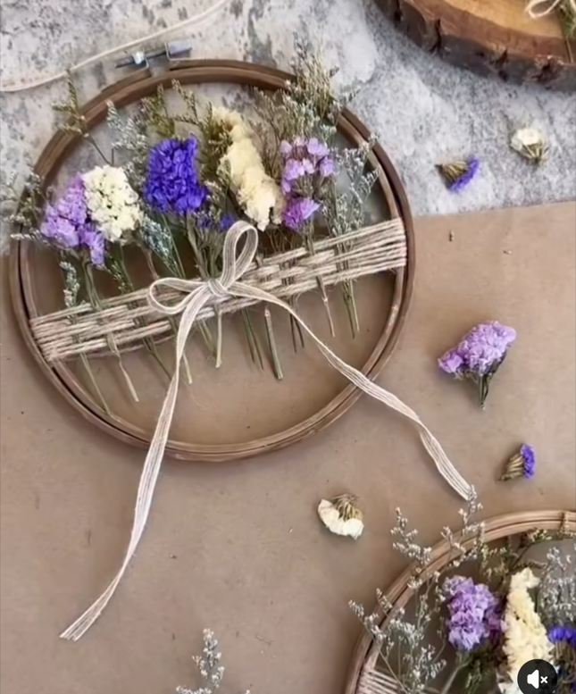 Dry Flower Weaving on May 2nd in Whitehouse NJ