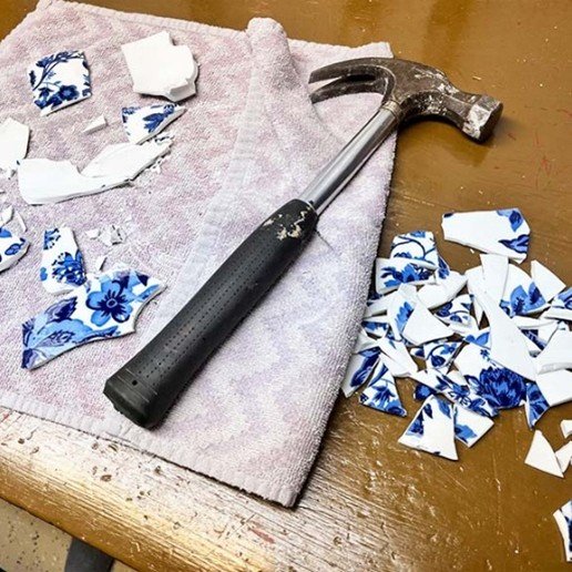 Break Plate Mosaic Tray Hammer Image.jpg