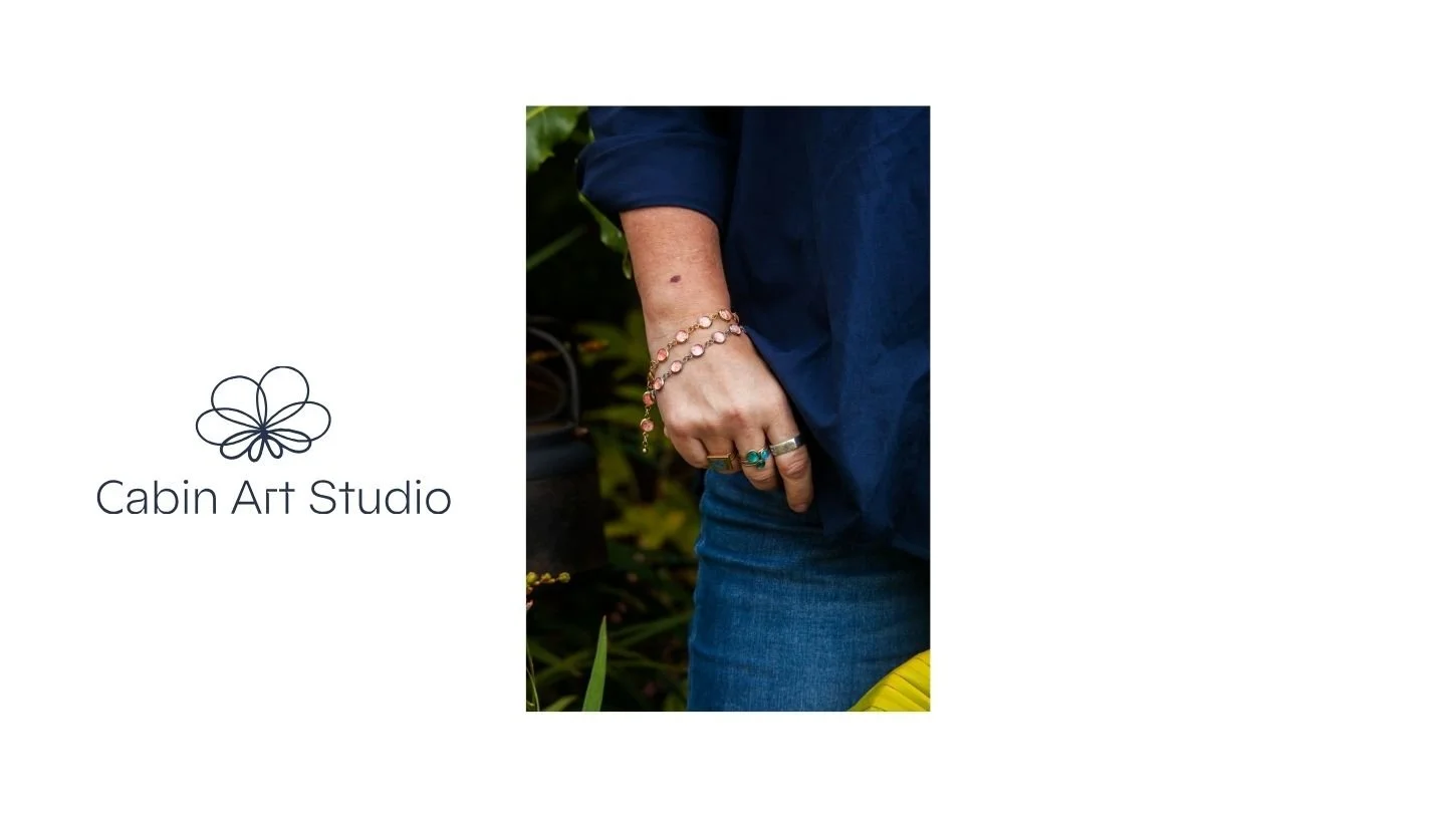 Cabin Art Studio Artist & Jewellery Designer Gwen Léost Kane