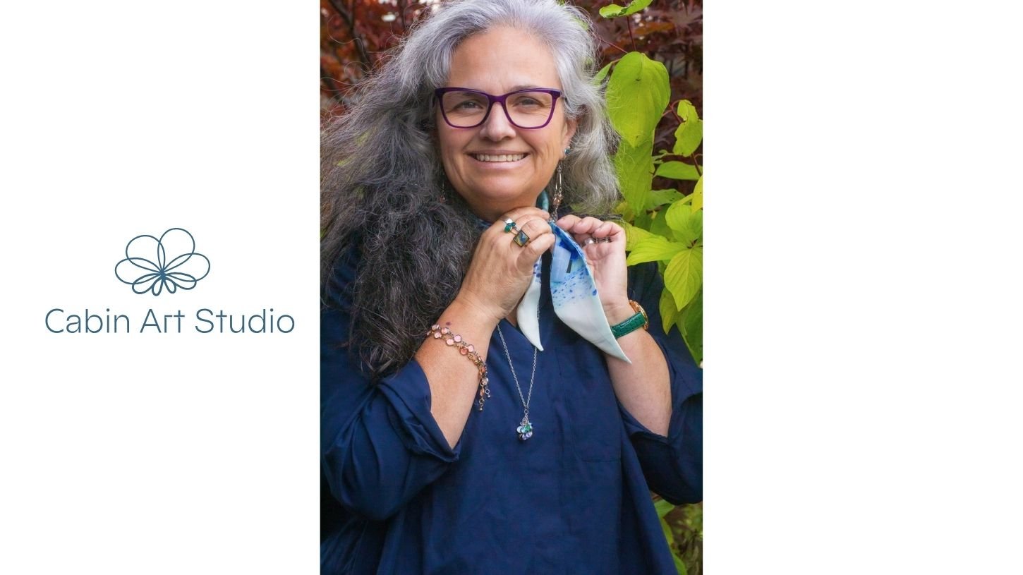 Cabin Art Studio Artist & Jewellery Designer Gwen Léost Kane