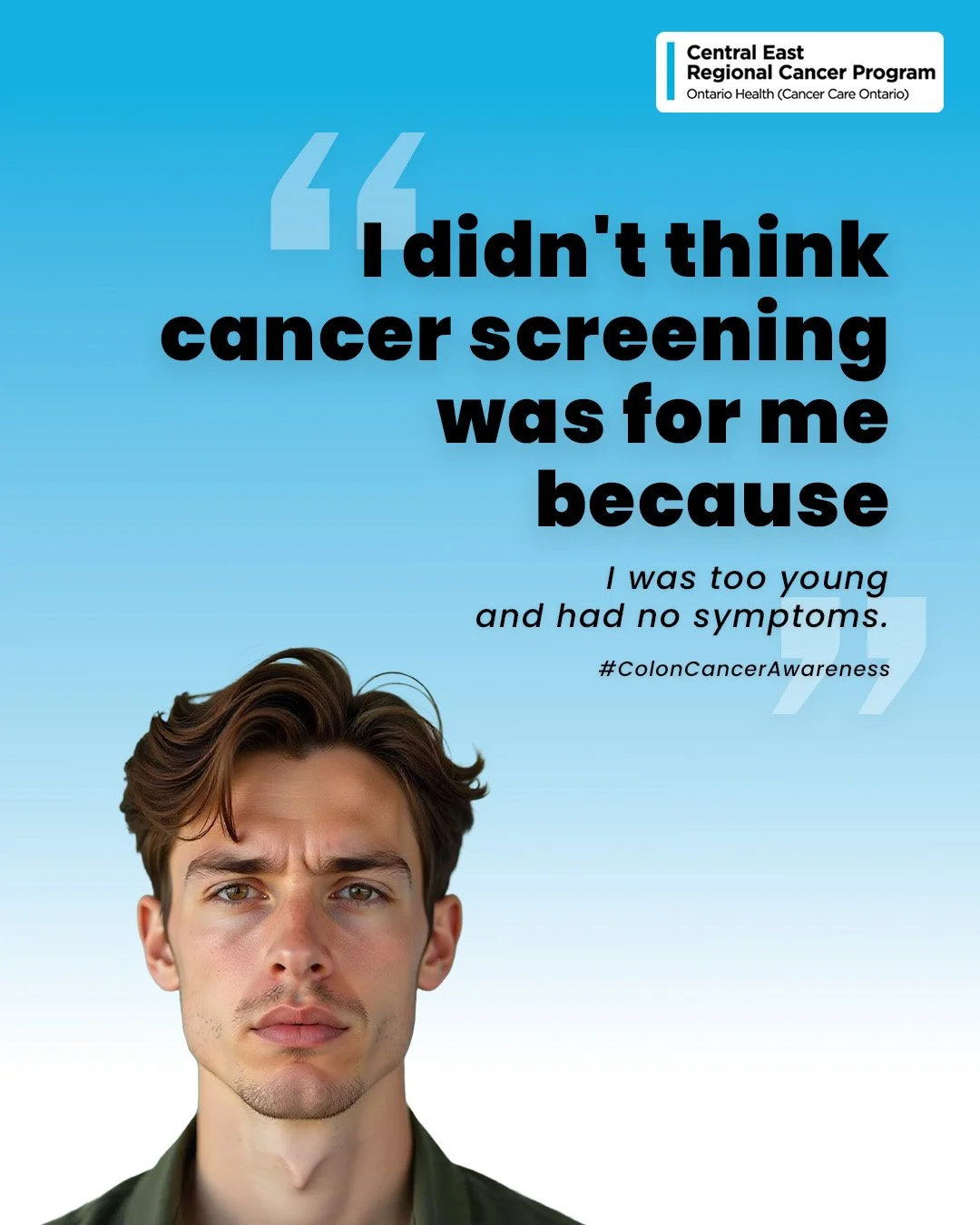 CERCP Young man with text over head