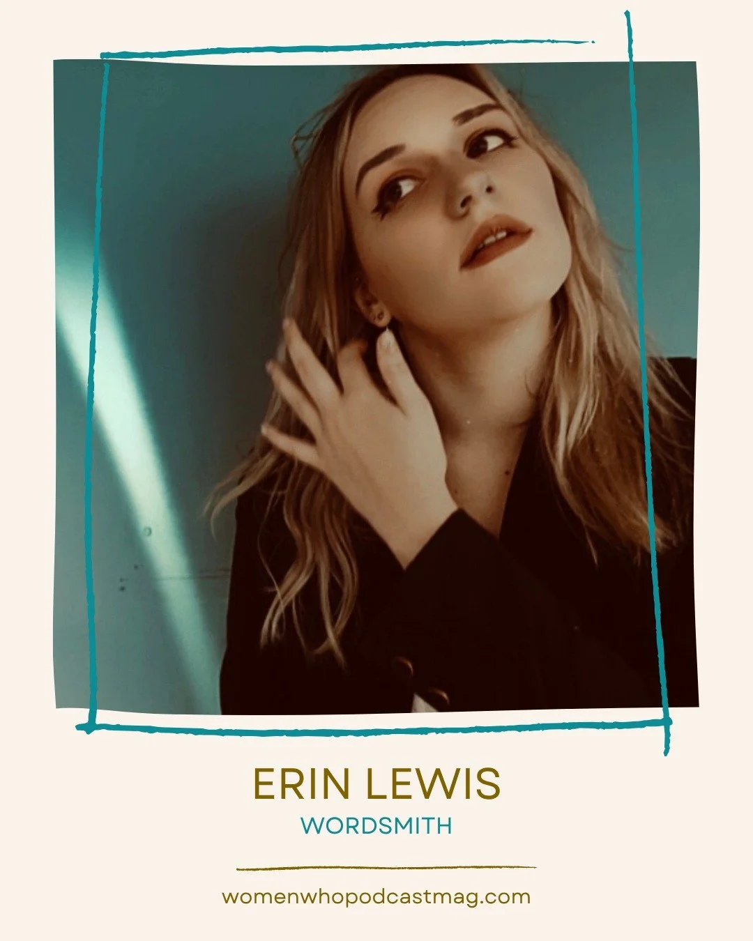 MEET THE WRITER!

Erin Lewis has been a contributing writer for the magazine since February 2024.

In the October issue, Erin interviewed and wrote about two featured podcasters; Exhibitionistas and cultureXchange (on the cover).

Thank you for all y
