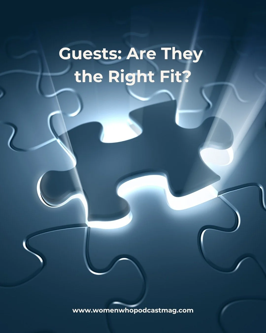 GUESTS: ARE THEY THE RIGHT FIT?

⭐⭐⭐⭐⭐⭐⭐⭐⭐⭐⭐⭐⭐⭐

There&rsquo;s a certain thrill that comes with booking a guest for your podcast. You imagine the lively conversation, the insights that will hook listeners, and the mutual energy that can make an episo
