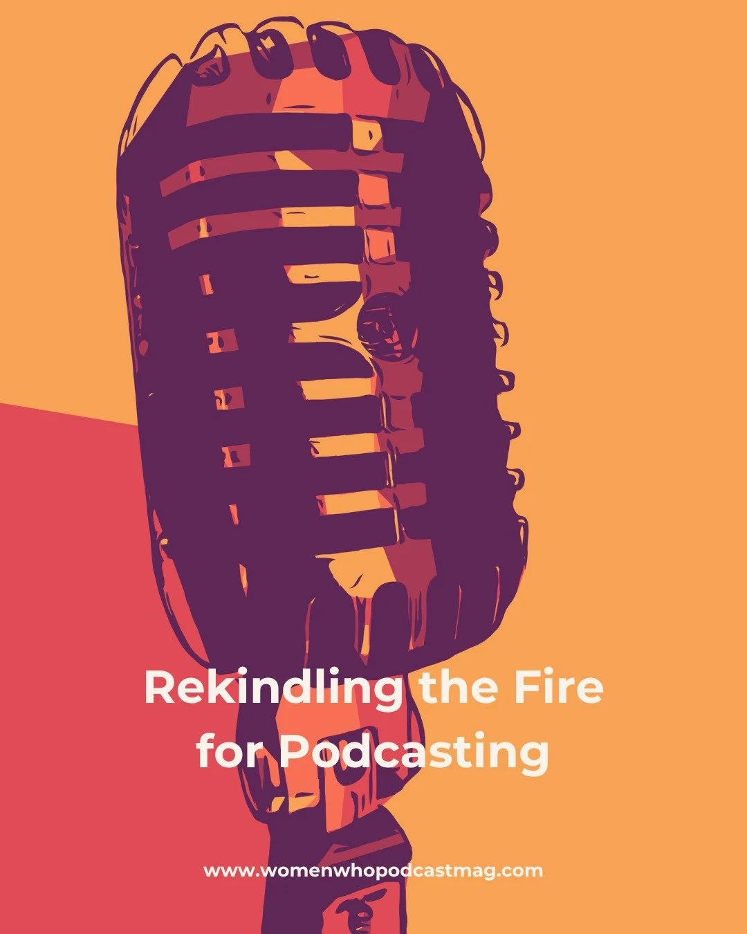 REKINDLING THE FIRE FOR PODCASTING

⭐⭐⭐⭐⭐⭐⭐⭐⭐⭐⭐⭐⭐⭐

Every podcaster hits a point where the excitement fades. The once-thrilling process of recording, editing, and releasing episodes can start to feel like a routine - something that must be done, rath