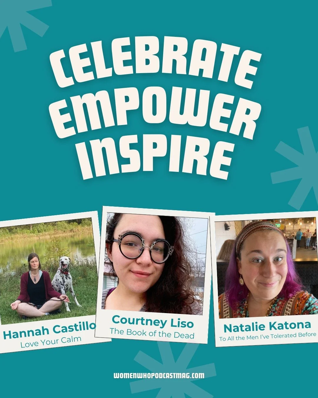 CELEBRATING WOMEN PODCASTERS

💠💠💠💠💠💠💠💠💠💠💠💠💠

In celebration of Women's History Month, Women Who Podcast magazine will be acknowledging (all month long!) the podcasters that have been featured since the very first issue in April 2021.

We