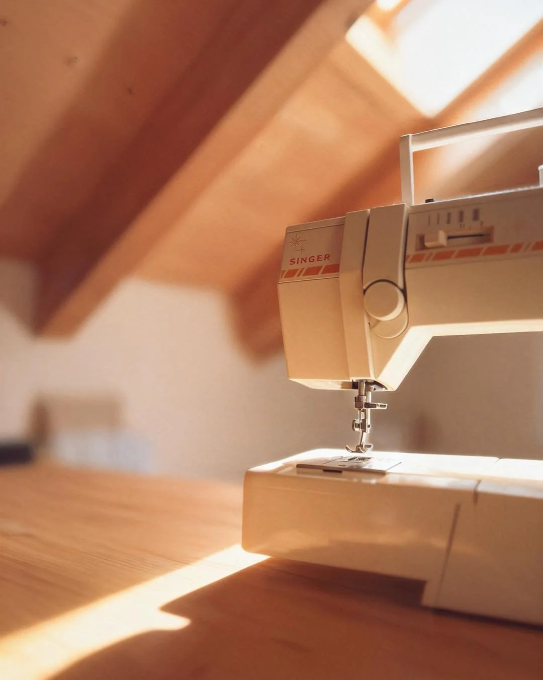 Da oggi nel mio laboratorio c&rsquo;&egrave; una nuova compagna di viaggio: la macchina da cucire.�Con lei non nasceranno solo intrecci, ma anche creazioni tessili che parlano la stessa lingua della lentezza e della cura.�Un passo in pi&ugrave;, per 