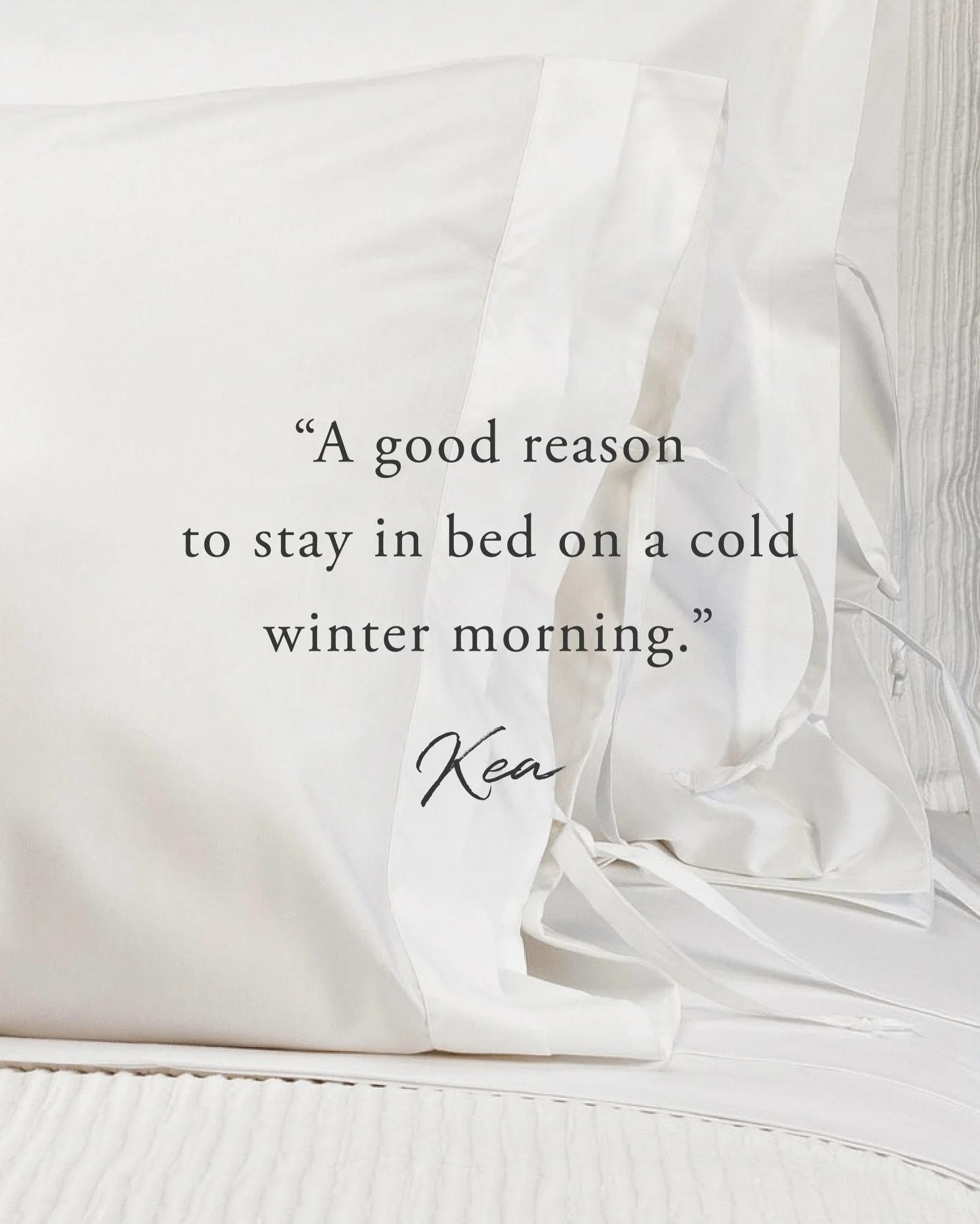 We couldn&rsquo;t agree more. We woke up to the hush of softly falling snow here in Vermont.

After the hustle and bustle and rush and noise of the Black Friday/Cyber Monday landscape, this quiet, cold, blanket of white is much welcomed.

We have alw