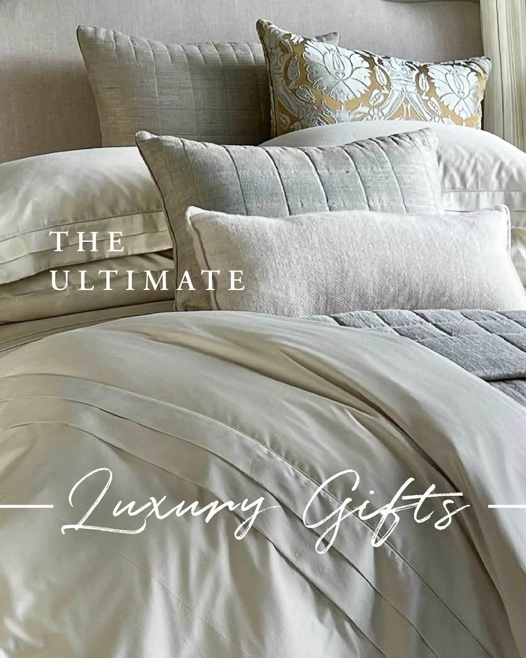 The Peak of Luxury Gifting

Within this collection, you&rsquo;ll find the rarest expressions of comfort&mdash;hand loomed cashmere, wild wools, decadent down, and opulent silk sheeting.

For those who appreciate luxury in its purest form.

Save 30% O