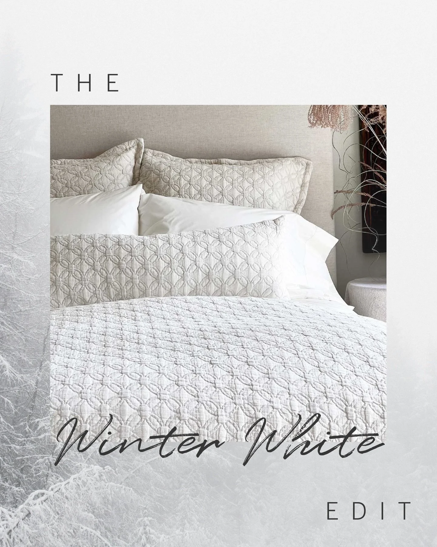 Winter whites and mounds of down... explore these favorite linens for bed, bath, and home.

Save 30% OFF storewide through year end with our Luxury of Leisure Sale.

Treat yourself&mdash;or someone special&mdash;to something truly luxurious.

#winter