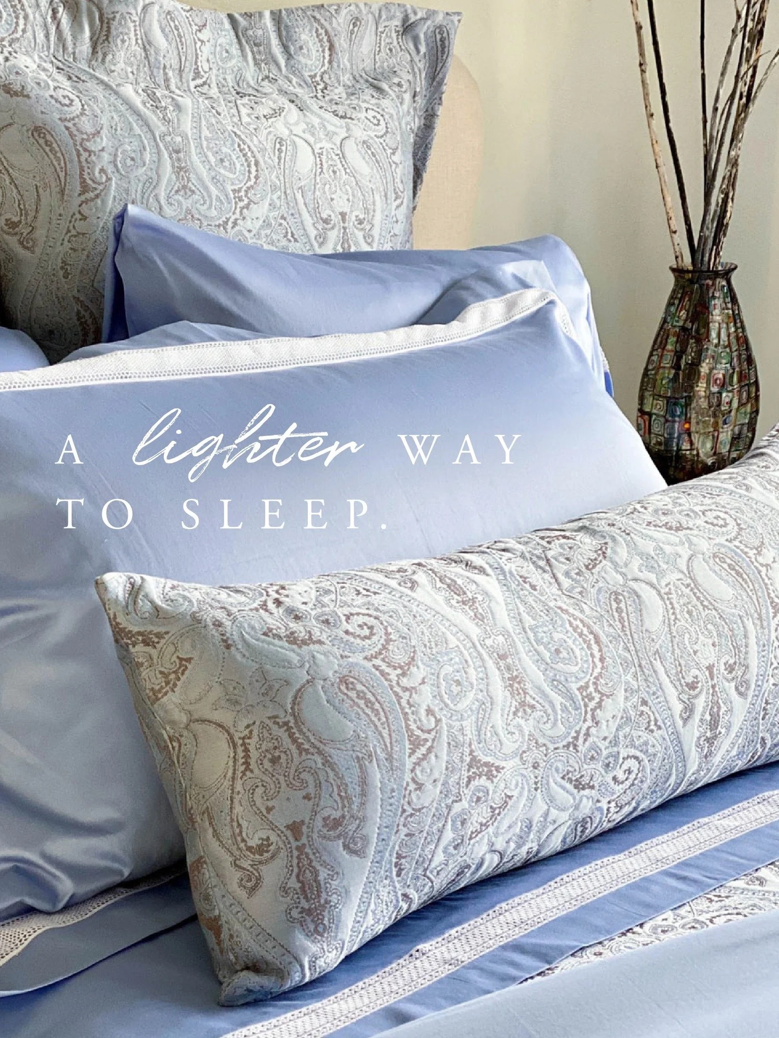 Rethinking the bed for summer.

As the season shifts, layers become more intentional -
breathable weaves, natural textures, and pieces that adapt to changing temperatures.

From relaxed linen to softly structured matelass&eacute;, each layer is desig