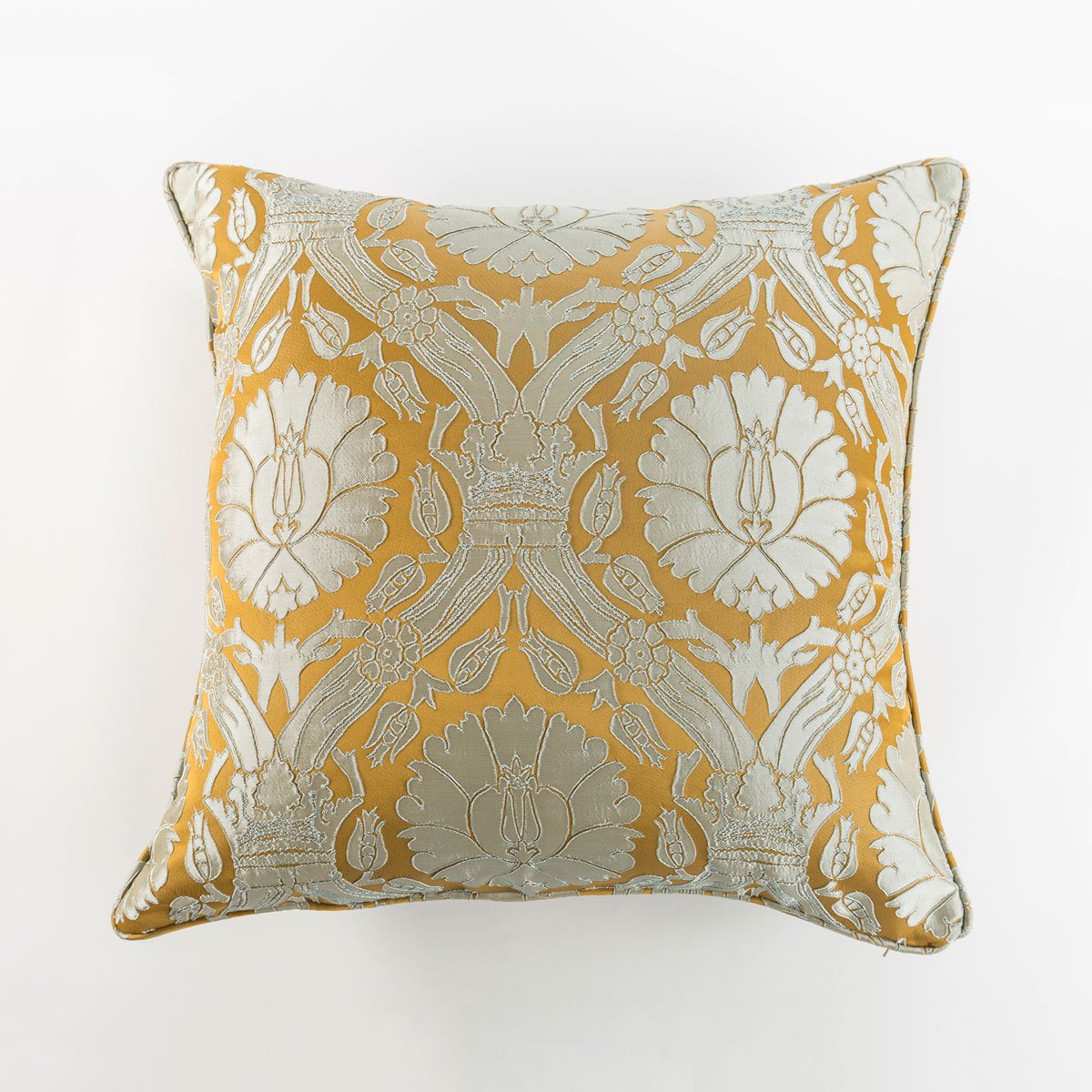 Anichini Hospitality Bodrum turquoise brocade decorative pillows