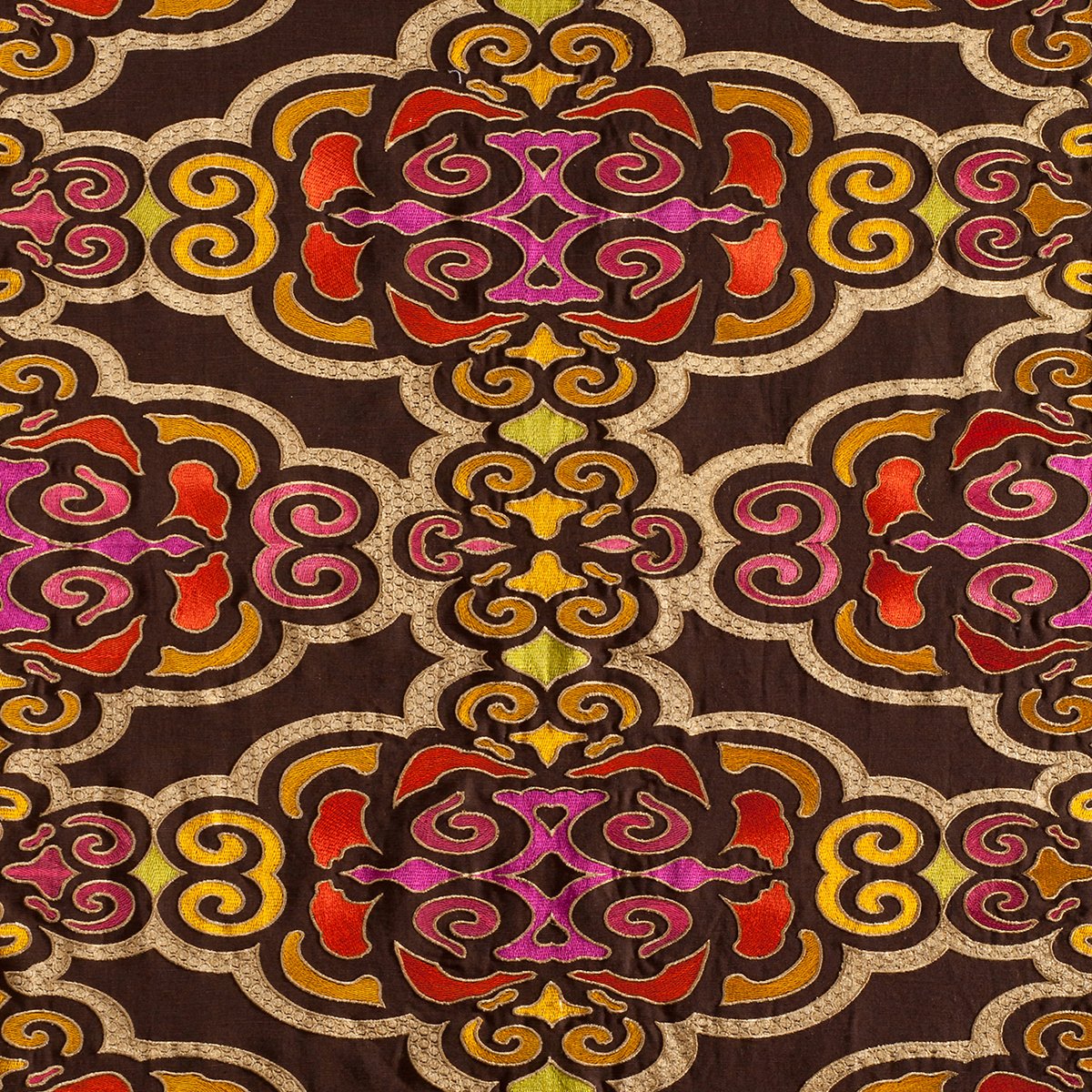 Anichini Hospitality Pema brocade coverlet multicolor