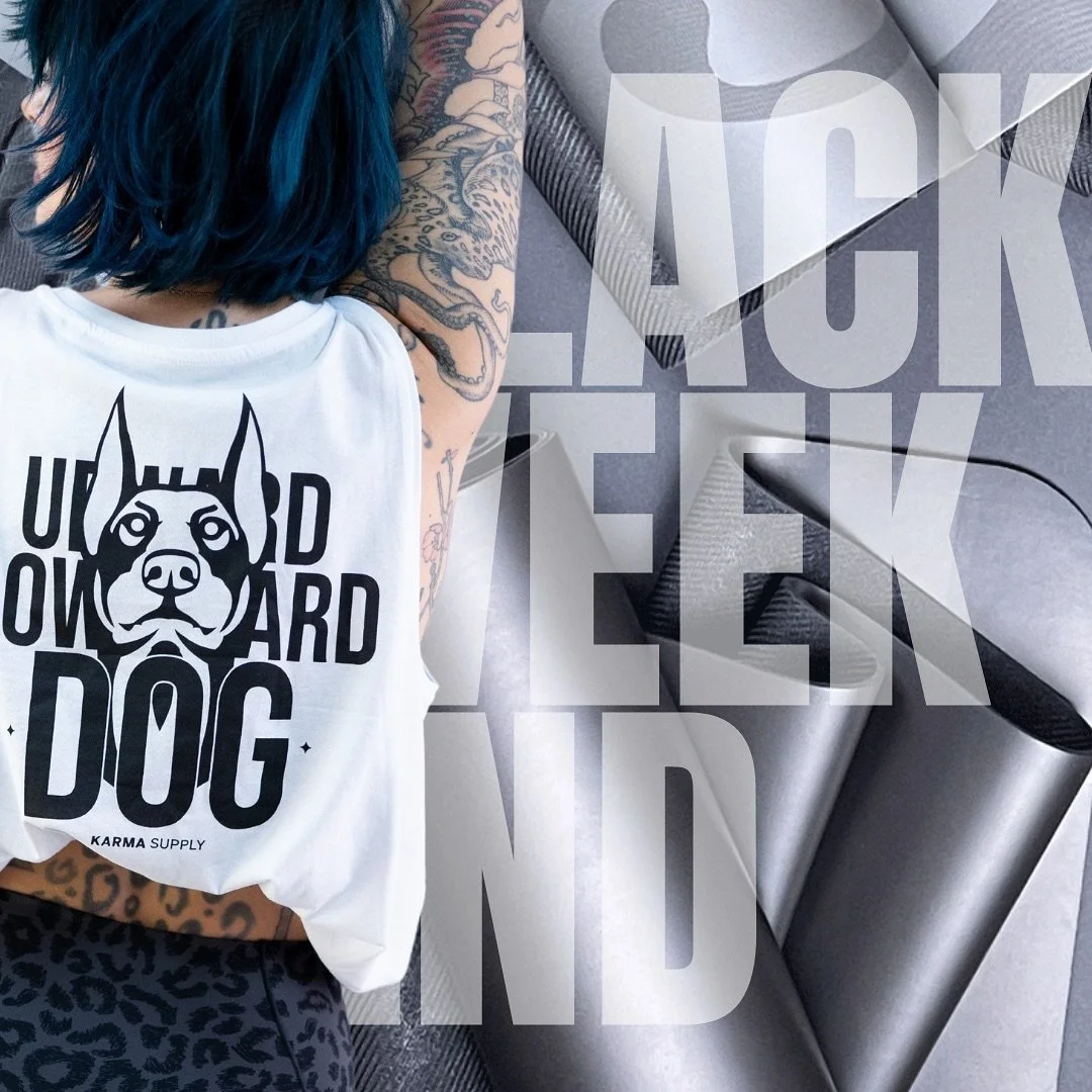 GANG 🖤 it&lsquo;s BLACK FRIDAY 👉 und weil Schwarz unsere Lieblingsfarbe ist, machen wir ein BLACK WEEKEND draus! 😎

Heute UND morgen Samstag gibt&lsquo;s mit dem Rabattcode 👉 BLACKWEEKEND15 👈 15% OFF in unserem Online-Shop, und auch im Local Sto