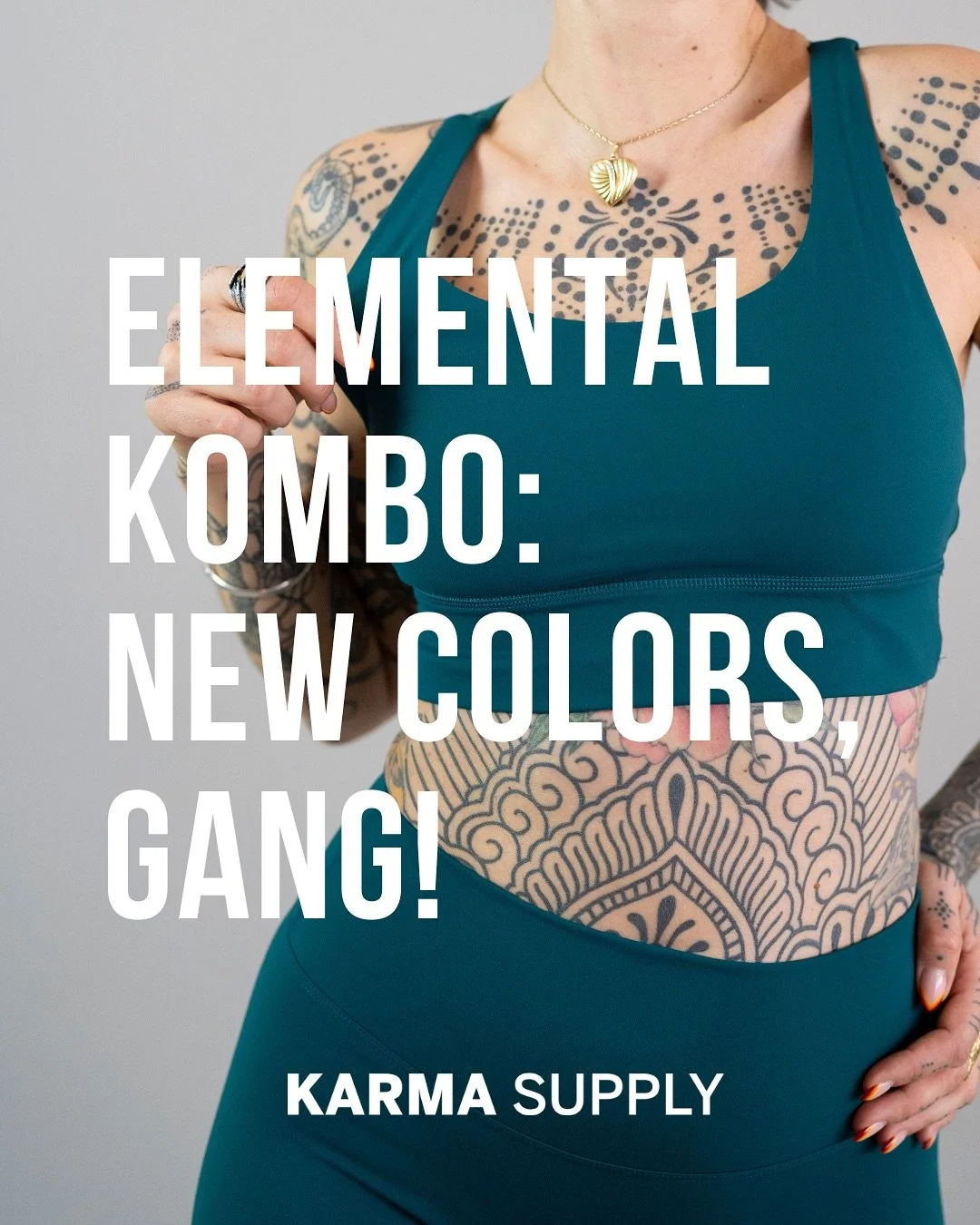 FAVORITE KOMBO, NEW COLORS 😍😍😍 SAME &bdquo;LIKE A SECOND SKIN&ldquo;-FEELING👇

Unsere Elemental-Serie gibt&rsquo;s jetzt neu in Pink, Dark Petrol und Pistacchio, und euren Favorite Petrol haben wir nachbestellt! 

Wir sind HYPED - und die Pieces 