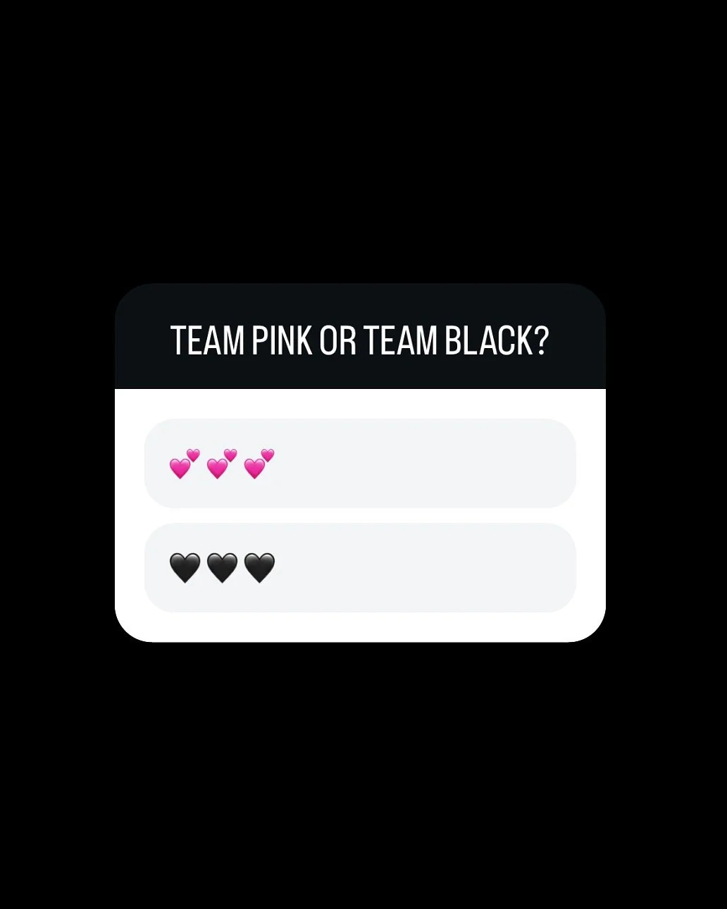 GANG &mdash; Team Pink 💕 or Team Black 🖤 &mdash; kommentiert mal! 🙌

&mdash;&mdash;&mdash;

👉&nbsp;@karma_supply&nbsp;🖤 Yoga-Matten, Praxis-Supplies &amp; Bold Sports/Street-Wear 📍ONLINE &amp; OFFLINE IN 1070 VIENNA 💪 JOIN THE GANG!