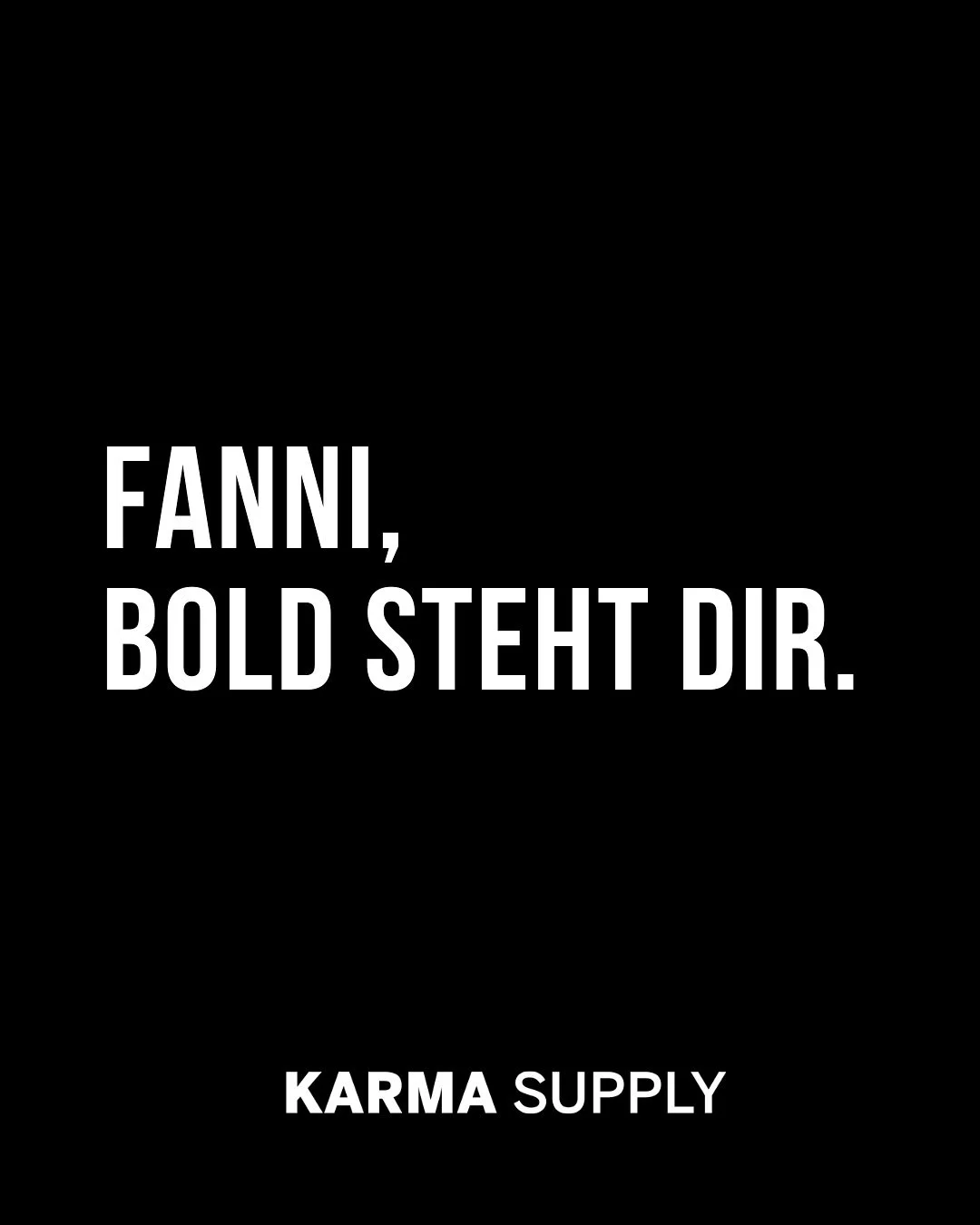 LOVE GOES OUT TO OUR COBRA GANG 😍🖤🐍 FANNI, BOLD STEHT DIR!!! @thefanniway 

&mdash;&mdash;&mdash;

@karma_supply 🖤 Yoga-Matten, Praxis-Supplies &amp; Bold Sports/Street-Wear 📍ONLINE &amp; OFFLINE IN 1070 VIENNA 💪 JOIN THE GANG!