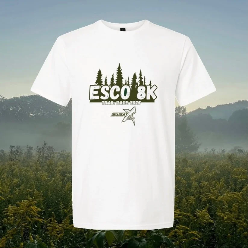 RACE SHIRT REVEAL 🚨 Join us Saturday October 11th @ Cleveland Metroparks Polo Fields for our 3rd annual ESCO 8K race. All are welcome and encouraged to bring friends and family! We will enjoy a beautiful fall morning in the Cleveland Metroparks taki