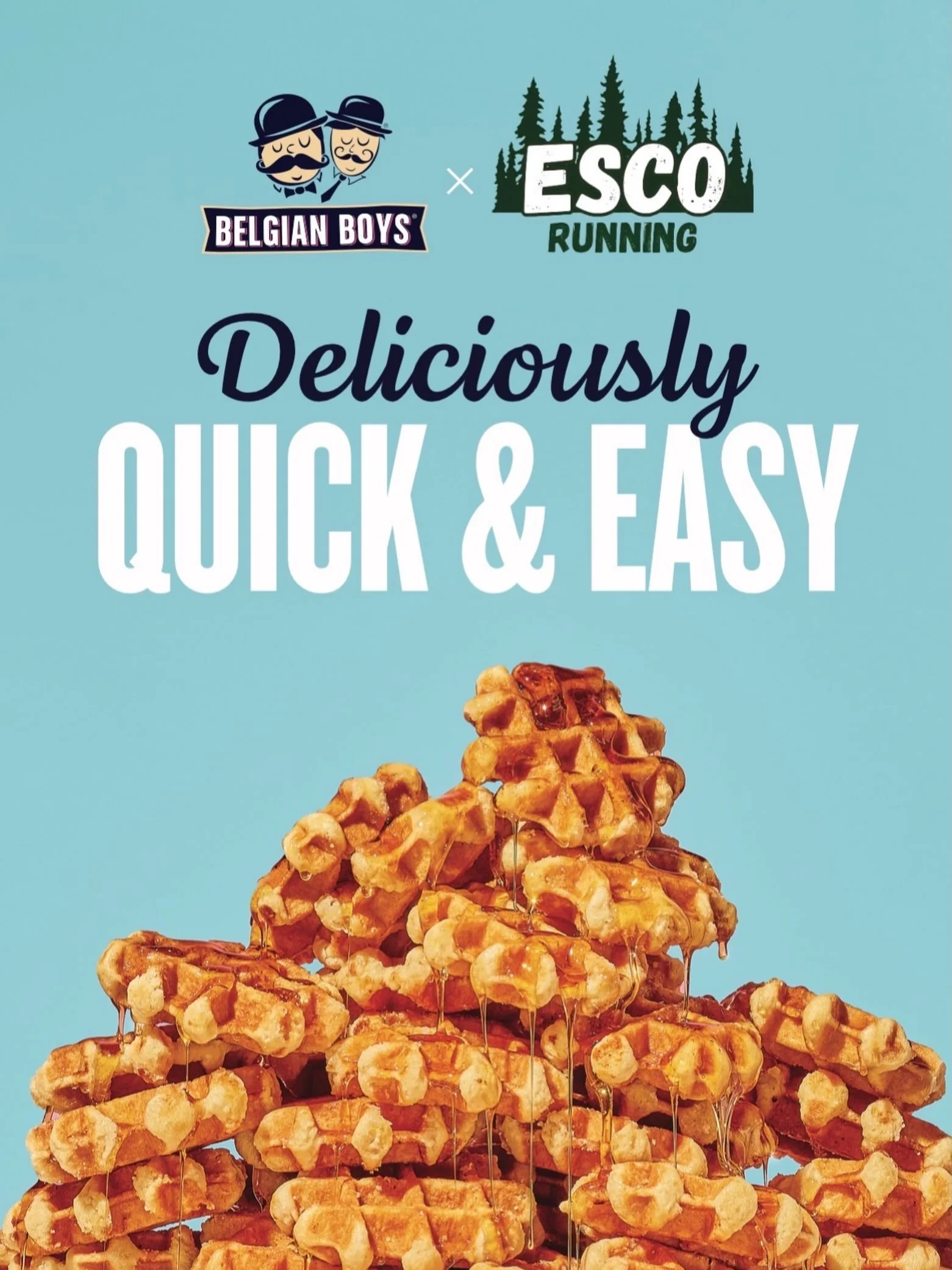 Our friends @belgianboys will be at ESCO this Sunday! Sign up for the race, bring the family, and enjoy some delicious Belgian Boys with us! All kids participating in the KIDS DASH will receive a Belgian Boys youth hat 🧢🧇 

Thank you @belgianboys !