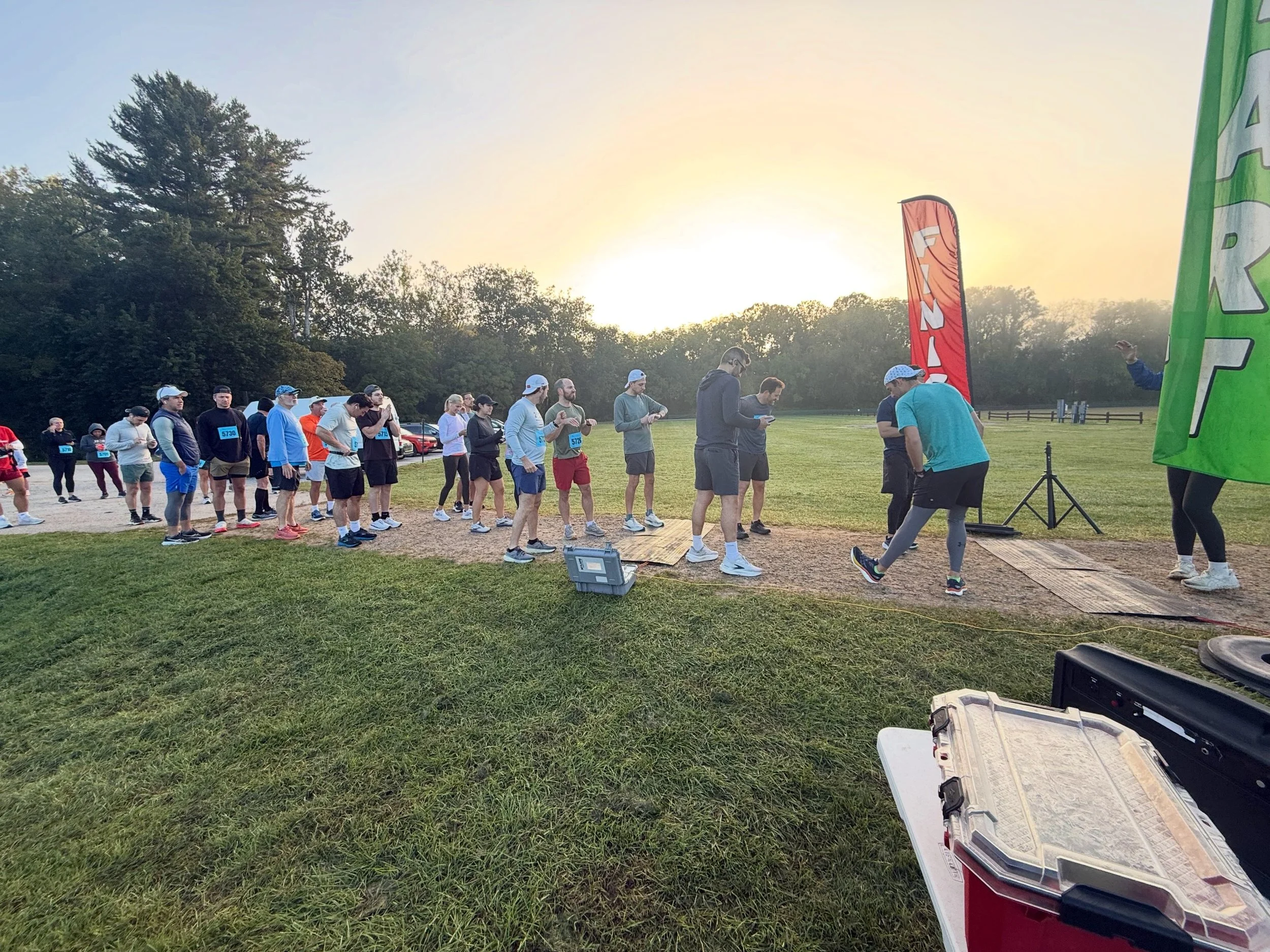 Congrats finishers! 🎉 Thank you to all the runners, volunteers, and kids who participated in ESCO 8K 2026! What a beautiful morning in the @clevemetroparks with @hermescle ☀️🌲😁 

#runcle #trailrunning #runohio #everystepcounts