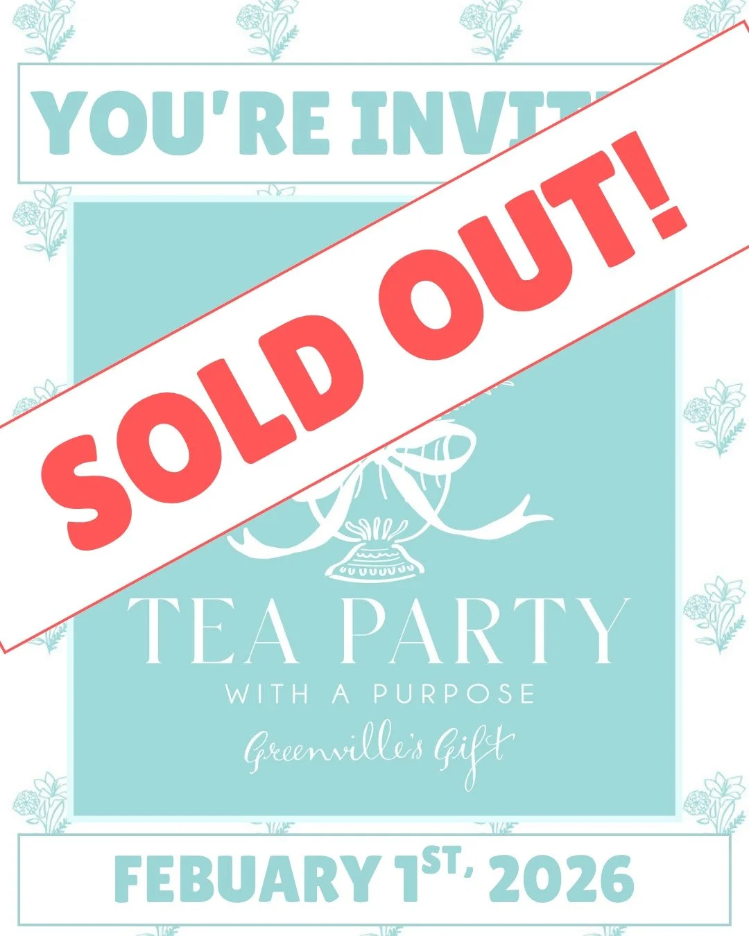 We are officially SOLD OUT!! 

Thank you so much for the support. We're so excited to see everyone on February 1st!

Not able to grab a ticket? Check the link in our bio to join the waitlist.