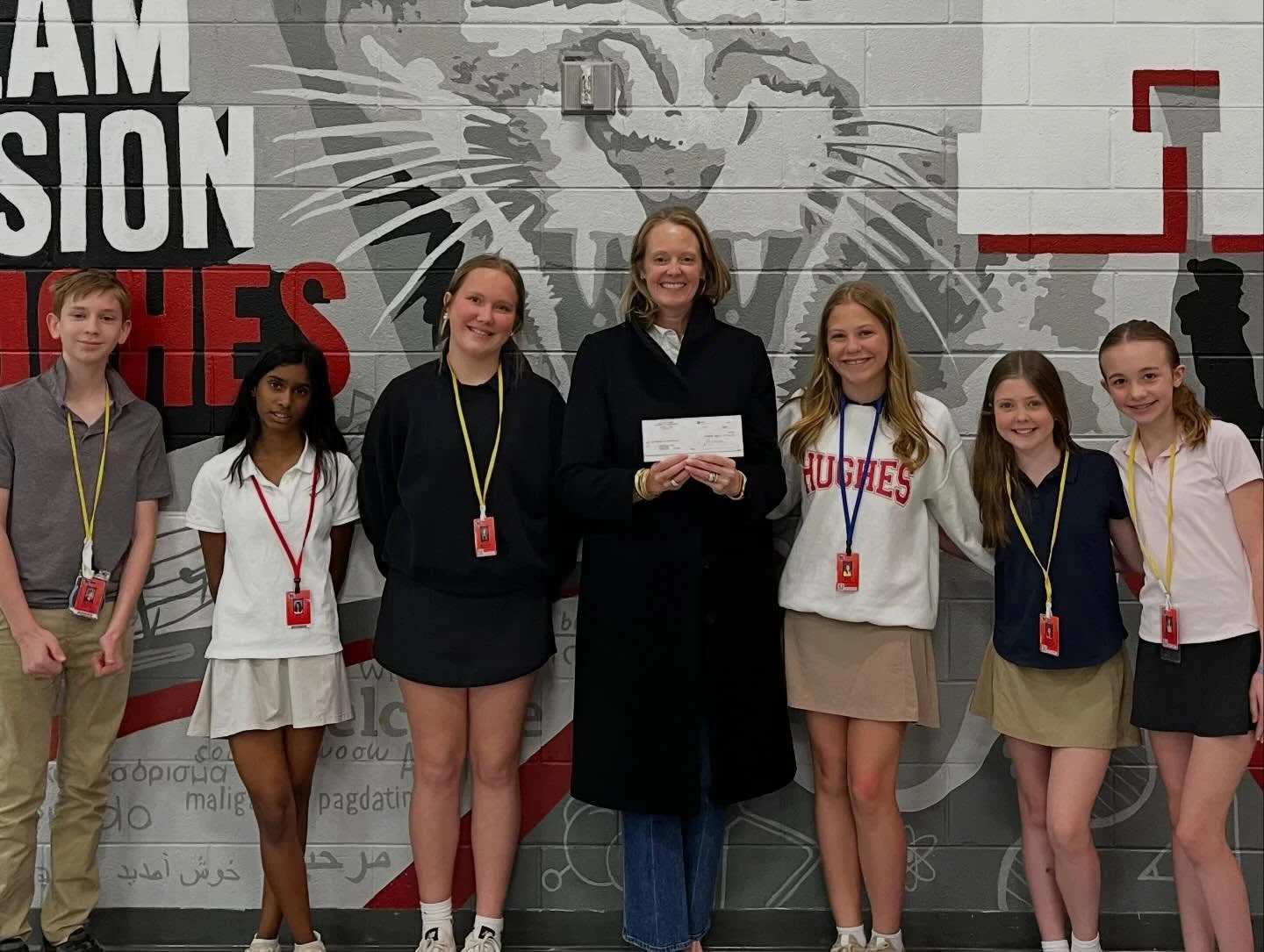 HUGE thank you to Hughes Student Council and members of the Greenville&rsquo;s Gift Junior Advisory Board for organizing a &ldquo;dress down day&rdquo; benefitting Greenville&rsquo;s Gift! Your hard work will benefit your community🩵 @hughesacademy