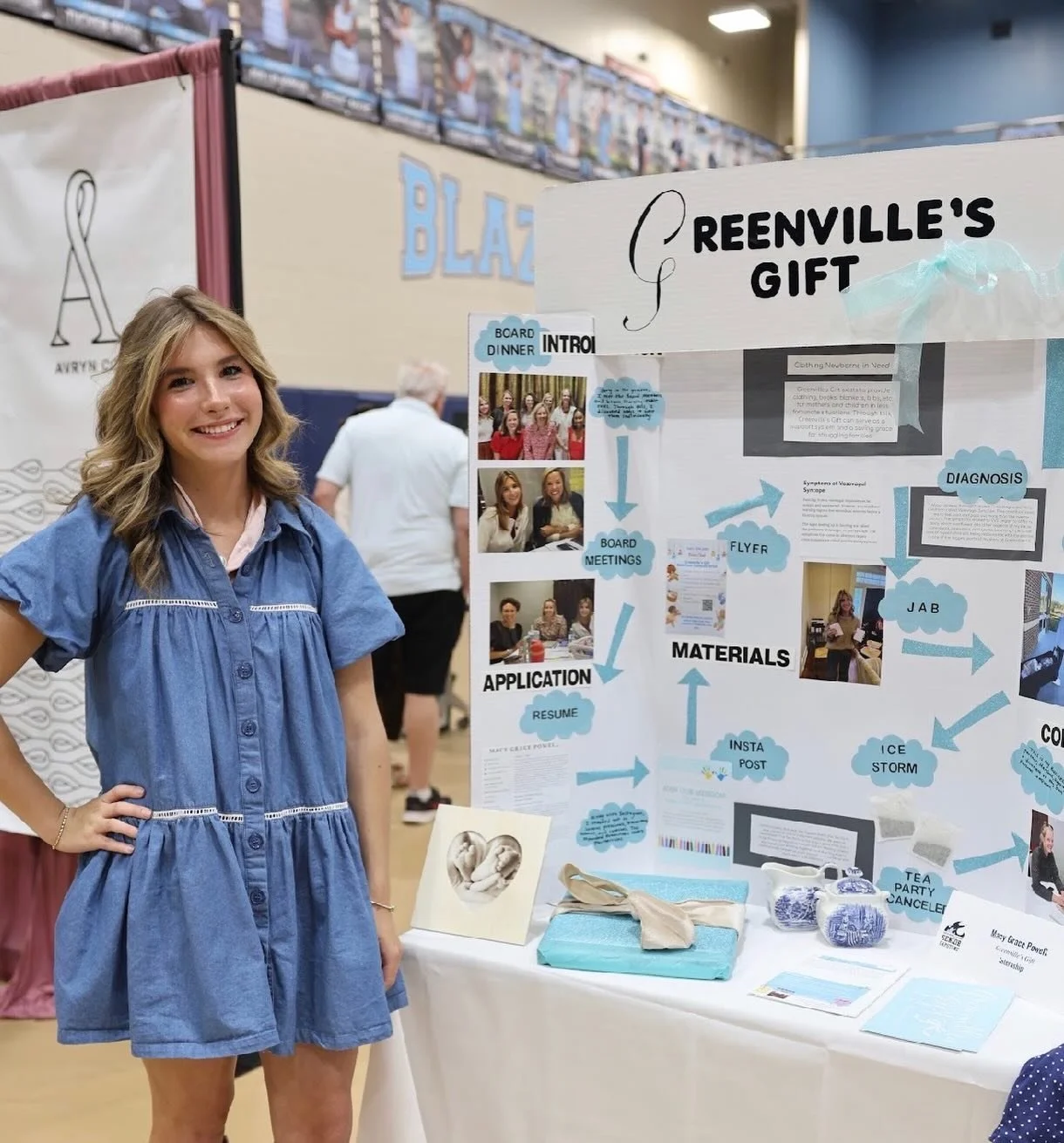 Thank you to our intern, Macy Grace - wishing you all the best as you head to college! @macygracepowell @greermiddlecollege