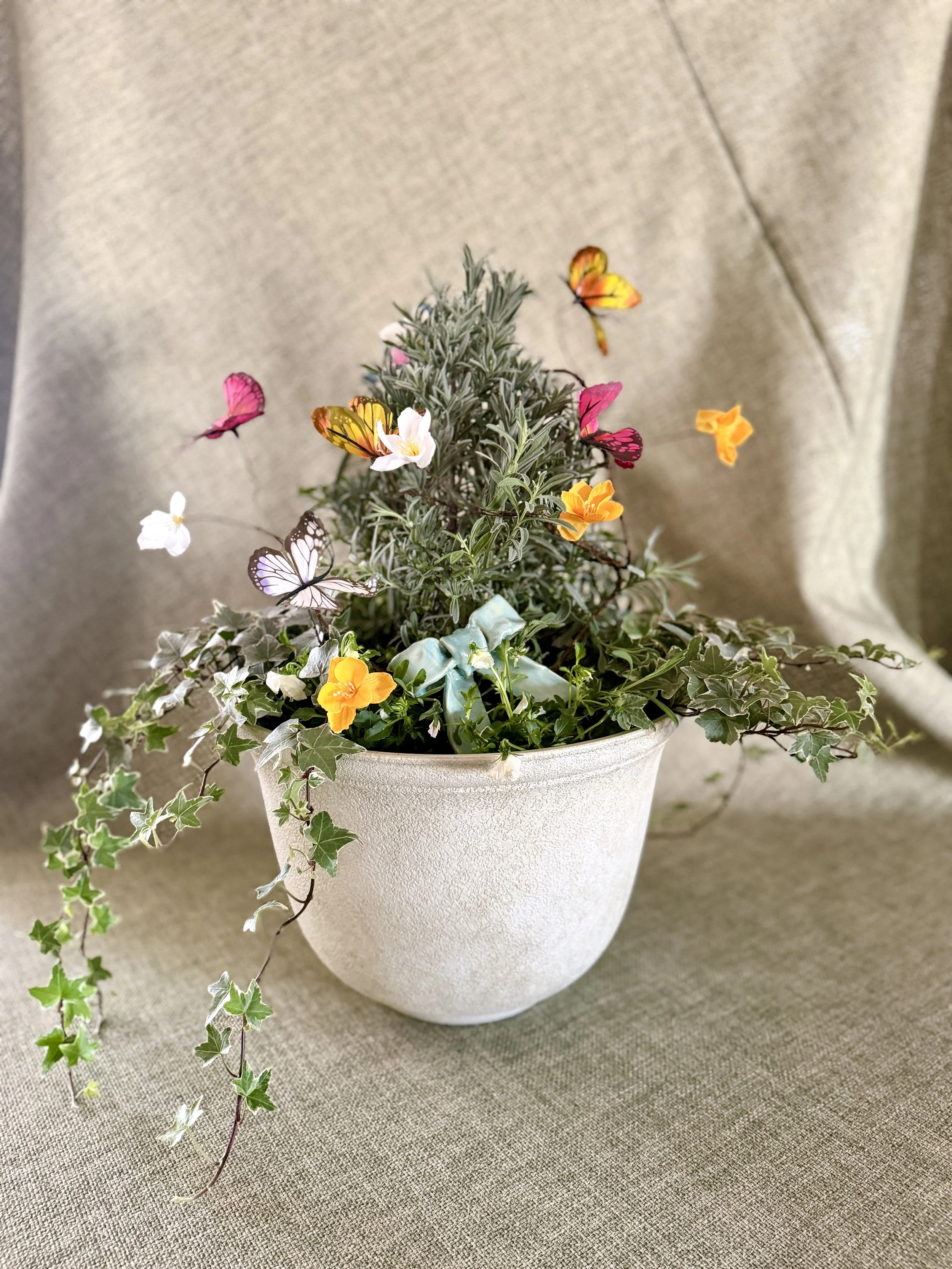 Tea Party Flower Arrangement