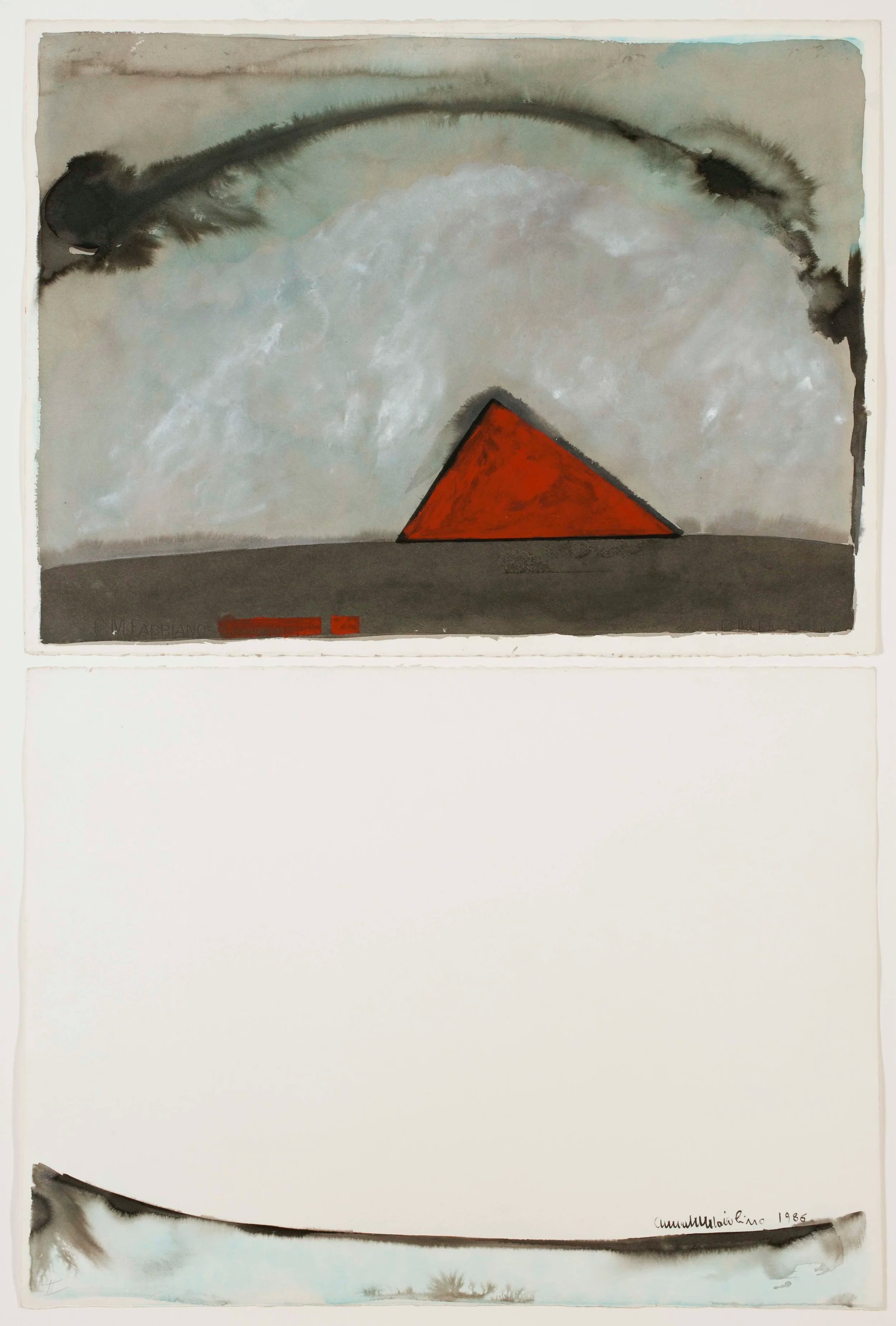 Anna Maria Maiolino, 'Untitled', from Aguadas series, 1986.