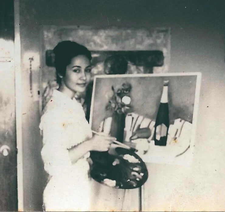 Anna Maria Maiolino, 1950s.
