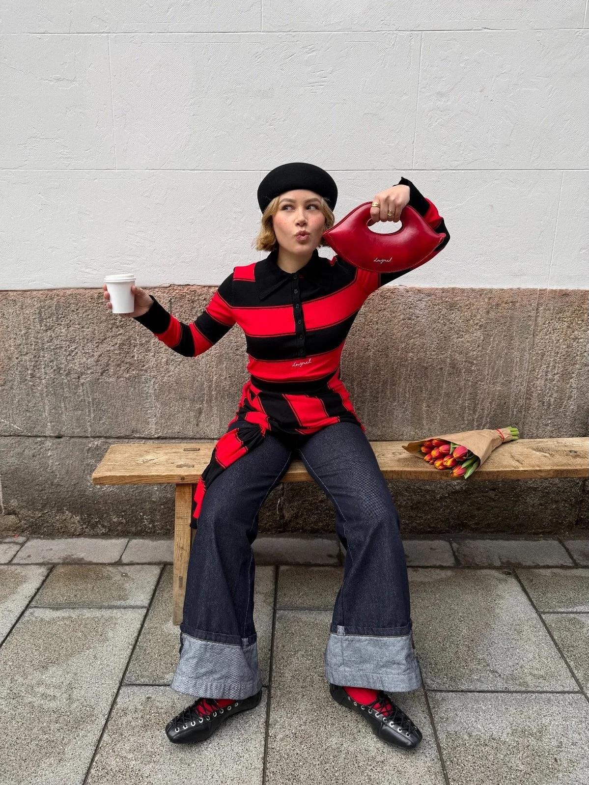 @cvrlaprz x @desigual 💋🌹