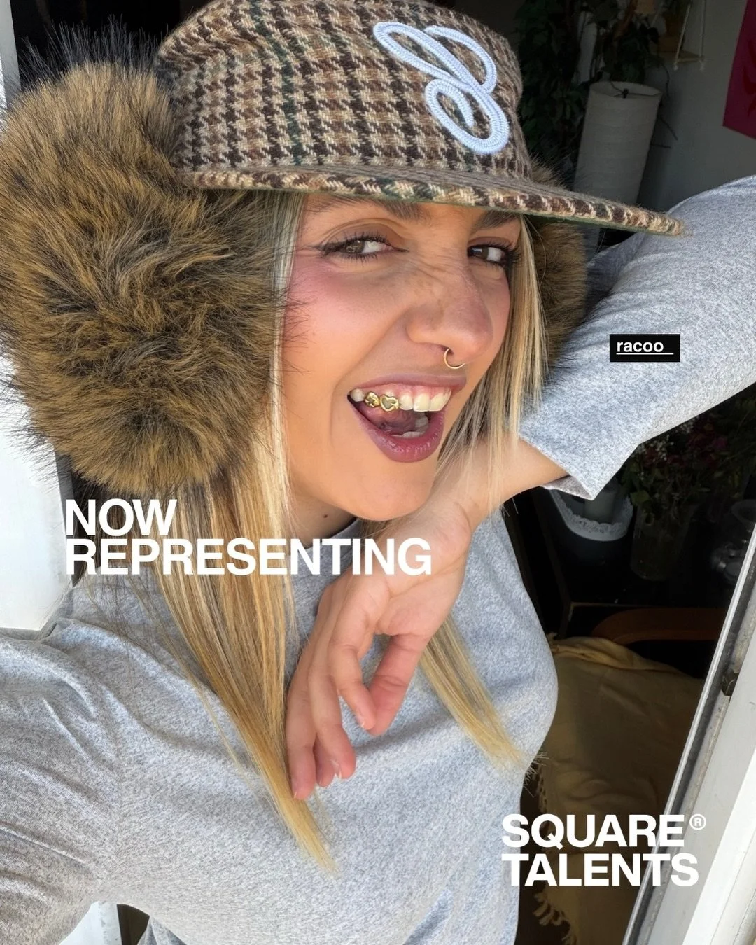 bienvenida @racoo_ ! 🤍 #NewSquareTalent