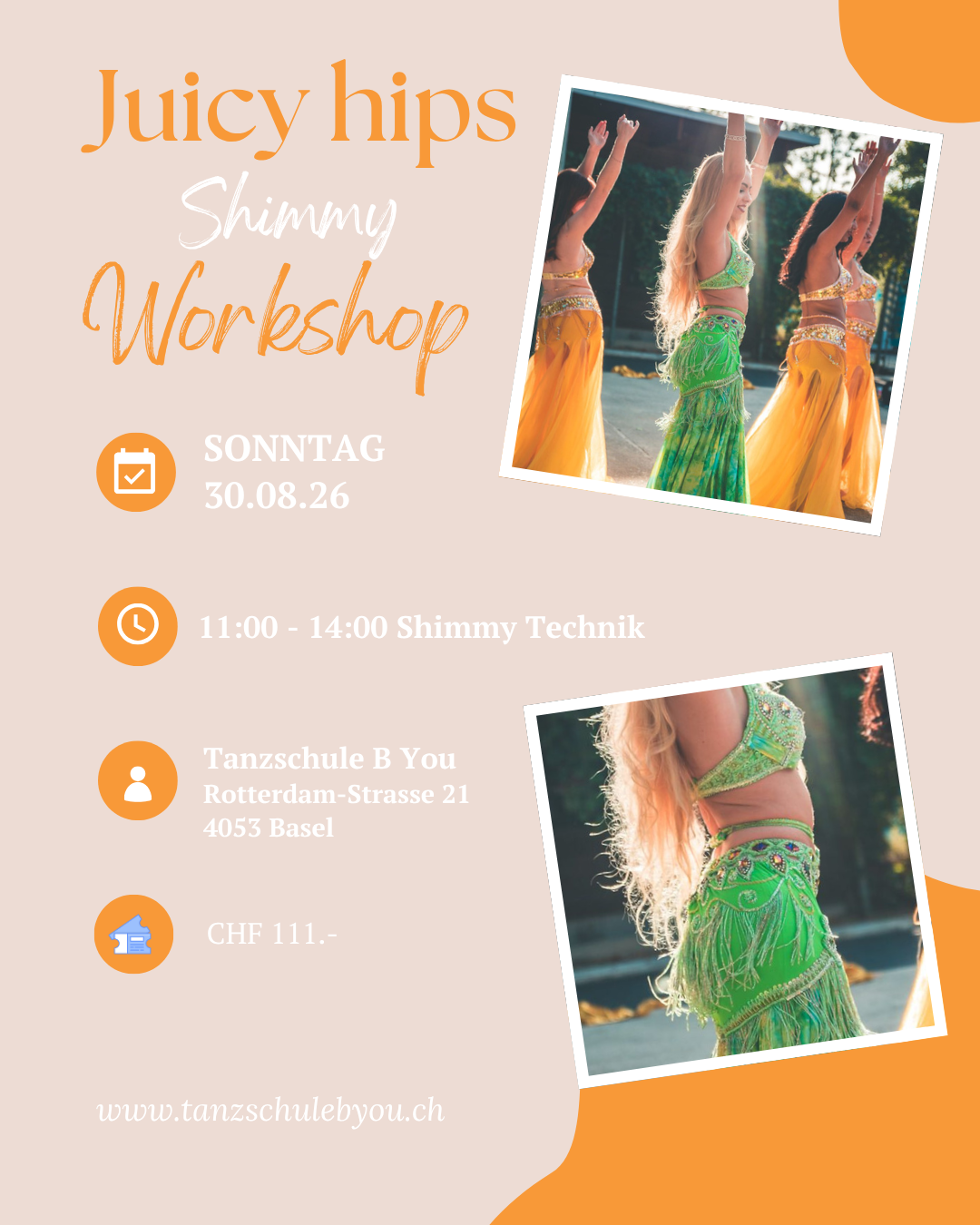BELLYDANCE WORKSHOP - Shimmy