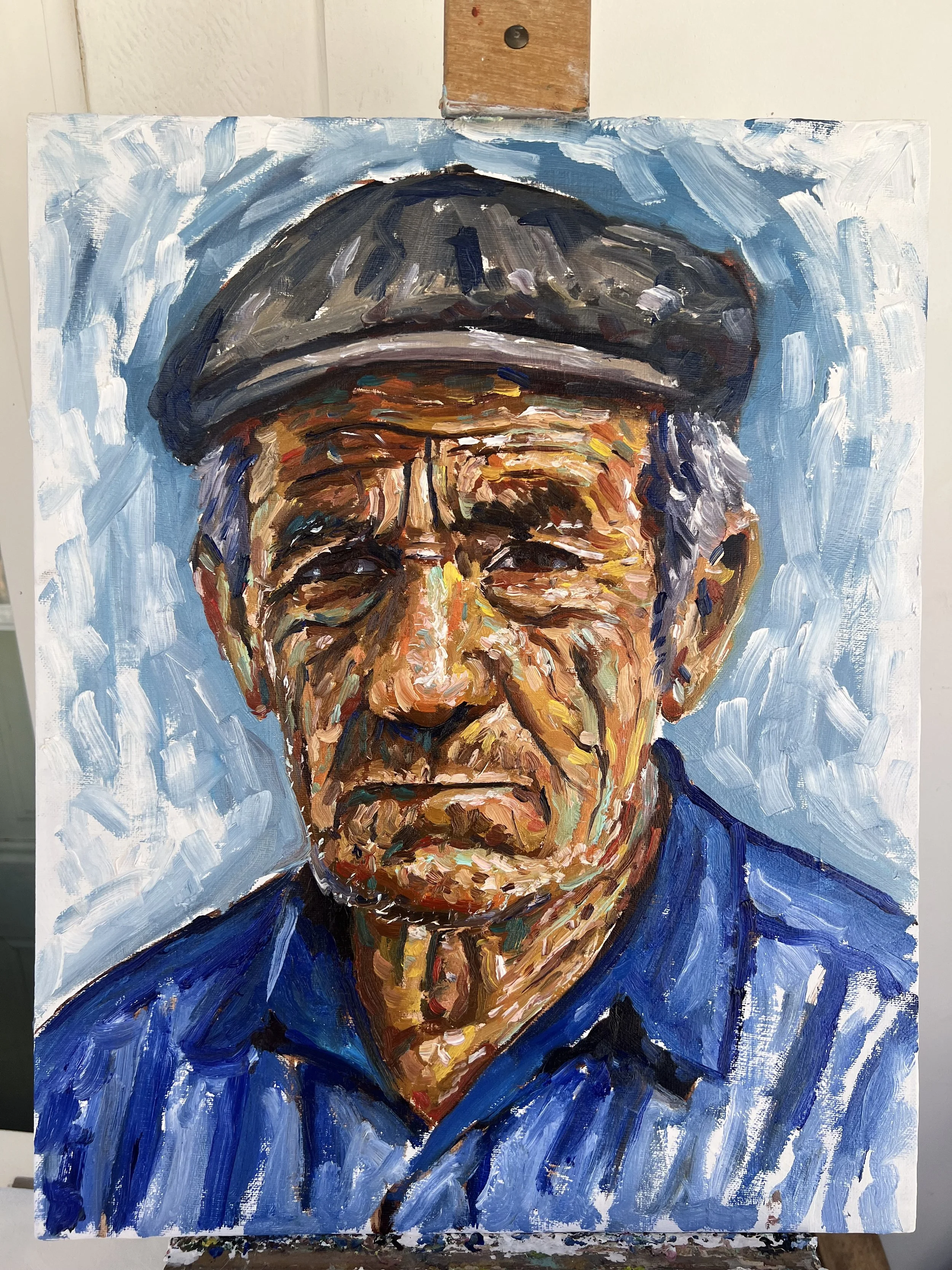 The First Brush Stroke Is Always the Hardest