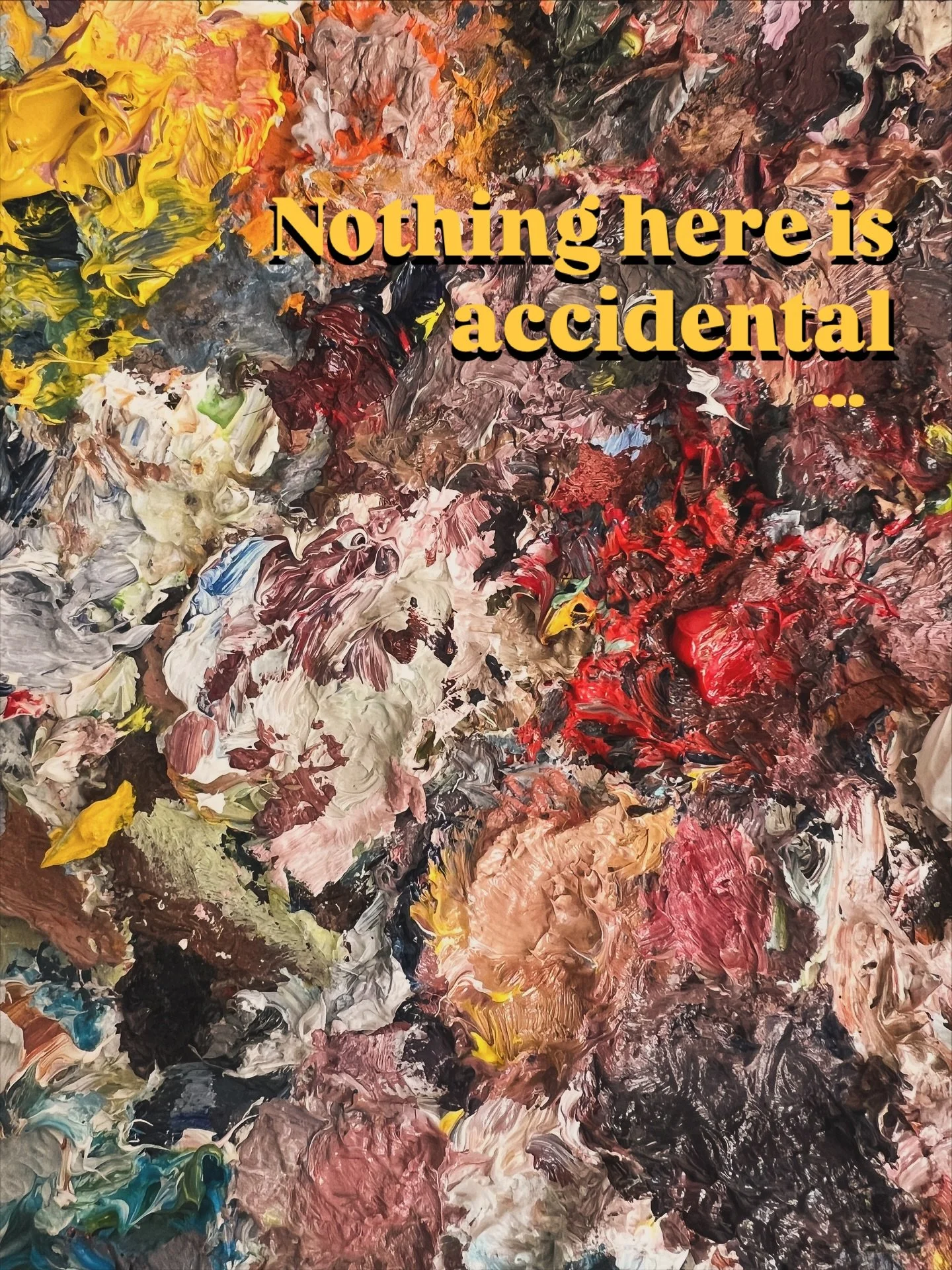 Just fragments.
Colours, strokes, textures.
Pieces of a project I can&rsquo;t reveal yet 
portraits that pushed me beyond exhaustion and into something new.

This is only the beginning.
December 2025