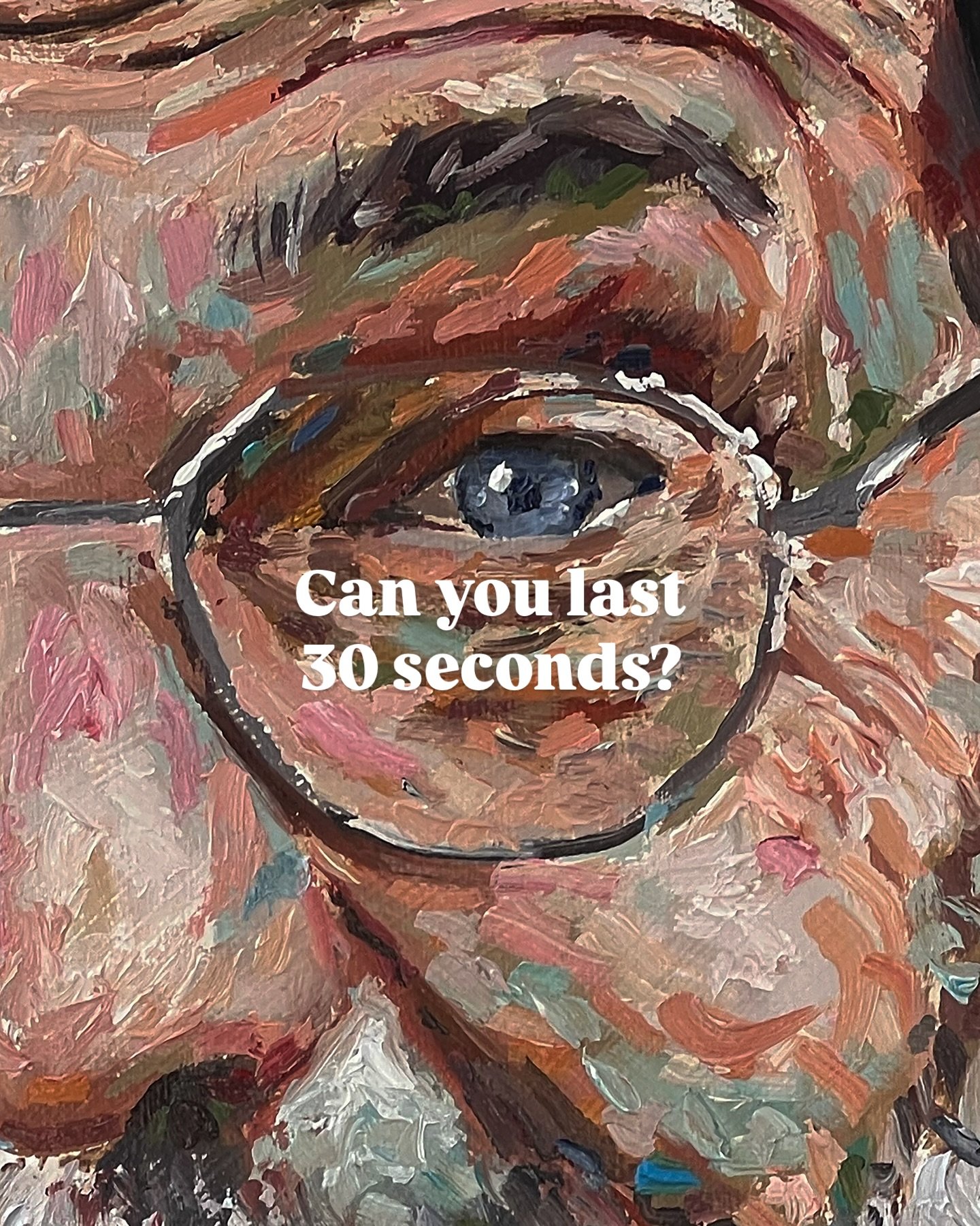 Toda a gente gosta de ver retratos.  Quantos os veem de verdade?
Hoje passamos pelas imagens como quem passa por ruas conhecidas depressa demais, sem reparar.

Por isso, queria parar aqui um segundo.
Olhar com calma para os detalhes do retrato do meu