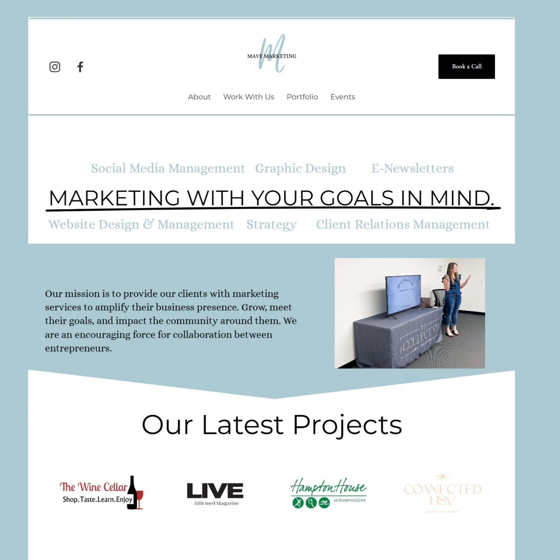 Our new (and improved!) website is officially LIVE and ready to show off all the things you need to know about Mave. Take a look and let us know what you think!

#marketingagency #mavemarketing #goalbasedmarketing #businessgoals #smallbusiness #entre