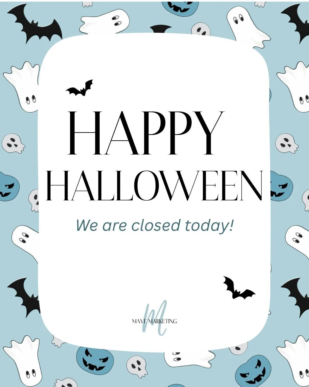 Taking the day to recharge with our favorite little ghouls and goblins. 🎃👻

The office is closed today so we can enjoy some candy corn, costumes, and quality time with our families. We'll be back Monday with some Christmas carols and hot cocoa in h