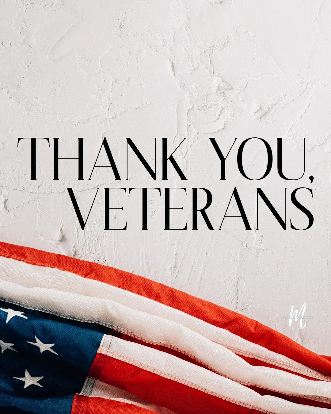 To those who have given time to our country, we thank you. For every sacrifice and for every scar (invisible or not), thanks will never be enough.

Here's one way to show gratitude that goes beyond today: support veteran-owned businesses&mdash;not ju