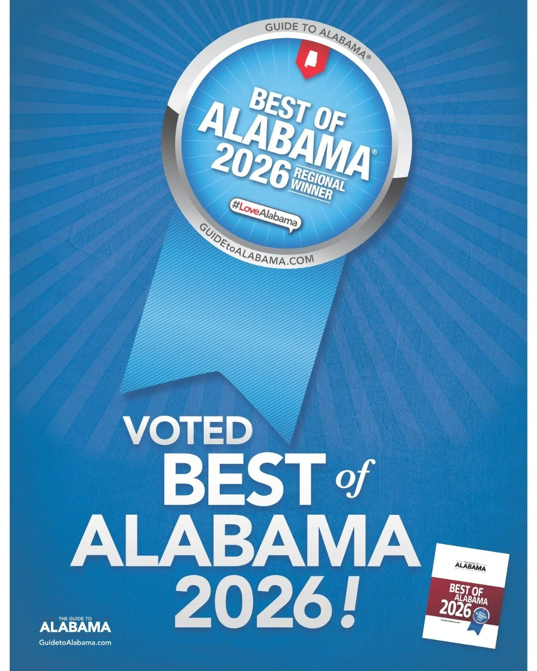 Big news! 🎉 We've been recognized as the Best of Alabama Regional Winner in the Digital Marketing Firms category. We owe it all to our incredible clients, team, and the amazing community of North Alabama and beyond!

Every campaign, every strategy, 