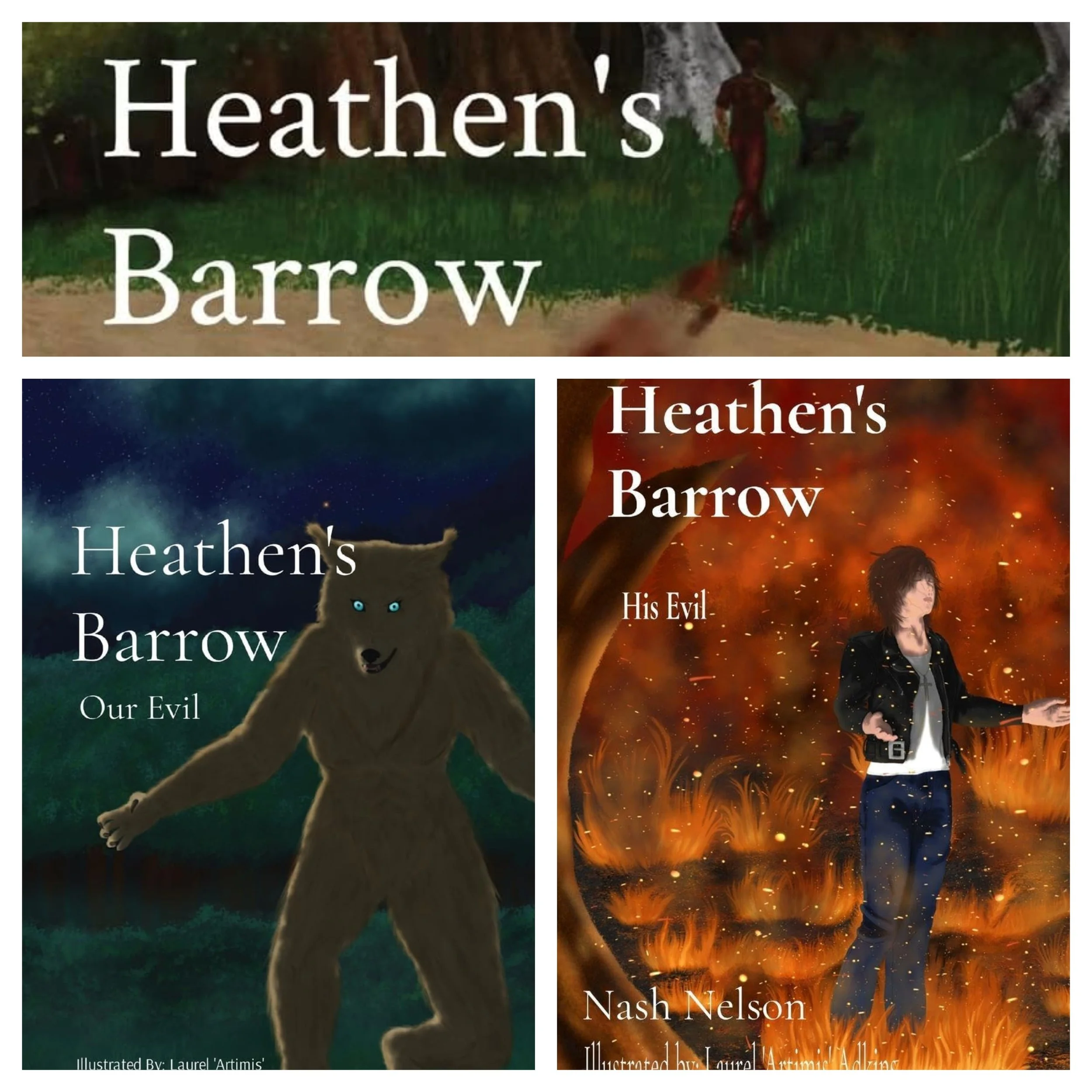 “Heathen’s Barrow” Trilogy Bundle