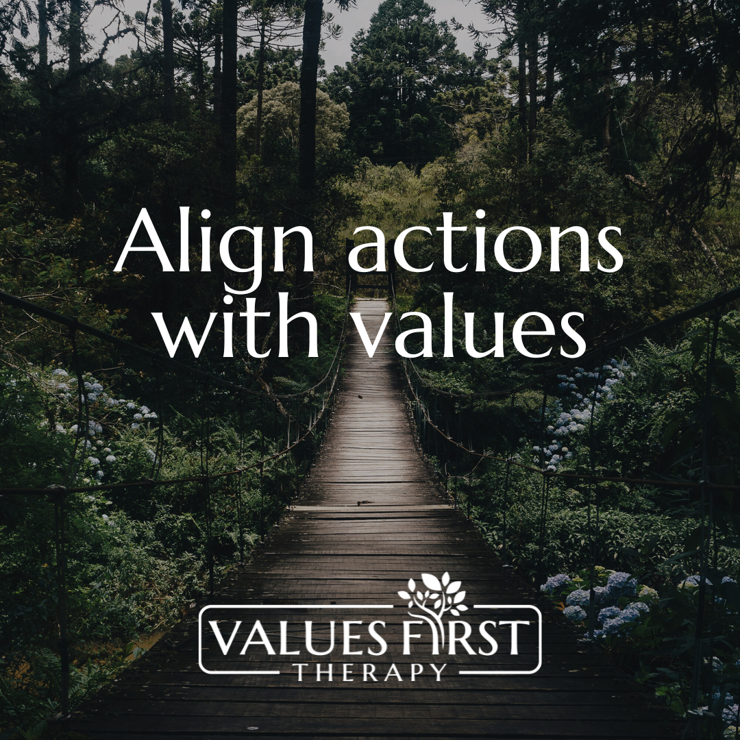 Align your actions with your values