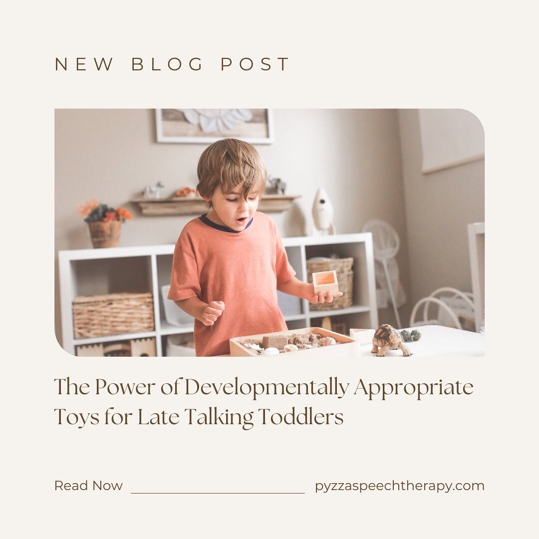 I get this question a lot &ndash; 

&ldquo;What are some toys you recommend for my toddler to help with their speech and language development?&rdquo;

Play is the best way to help our kids learn and develop skills, and developmentally appropriate toy
